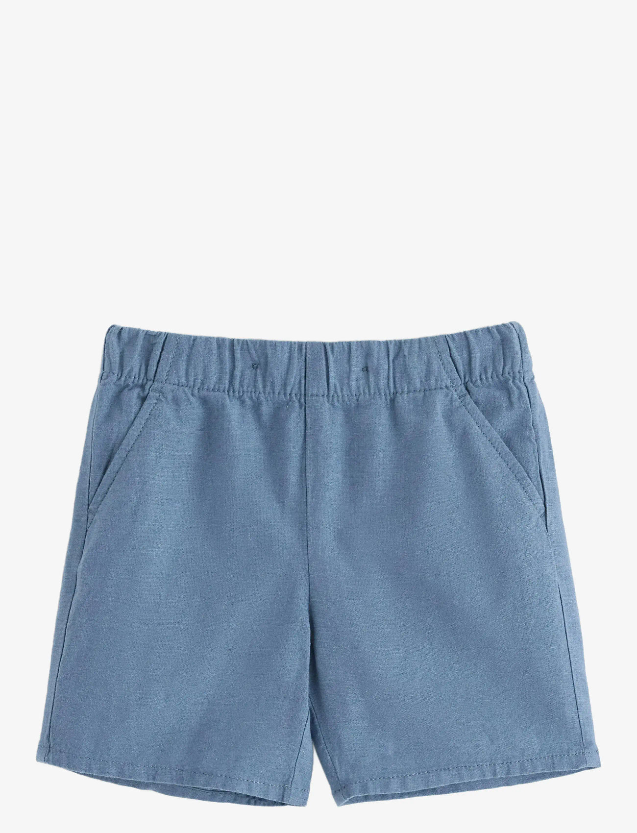 Lindex - Shorts Linen blended - chino shorts - dusty blue - 1
