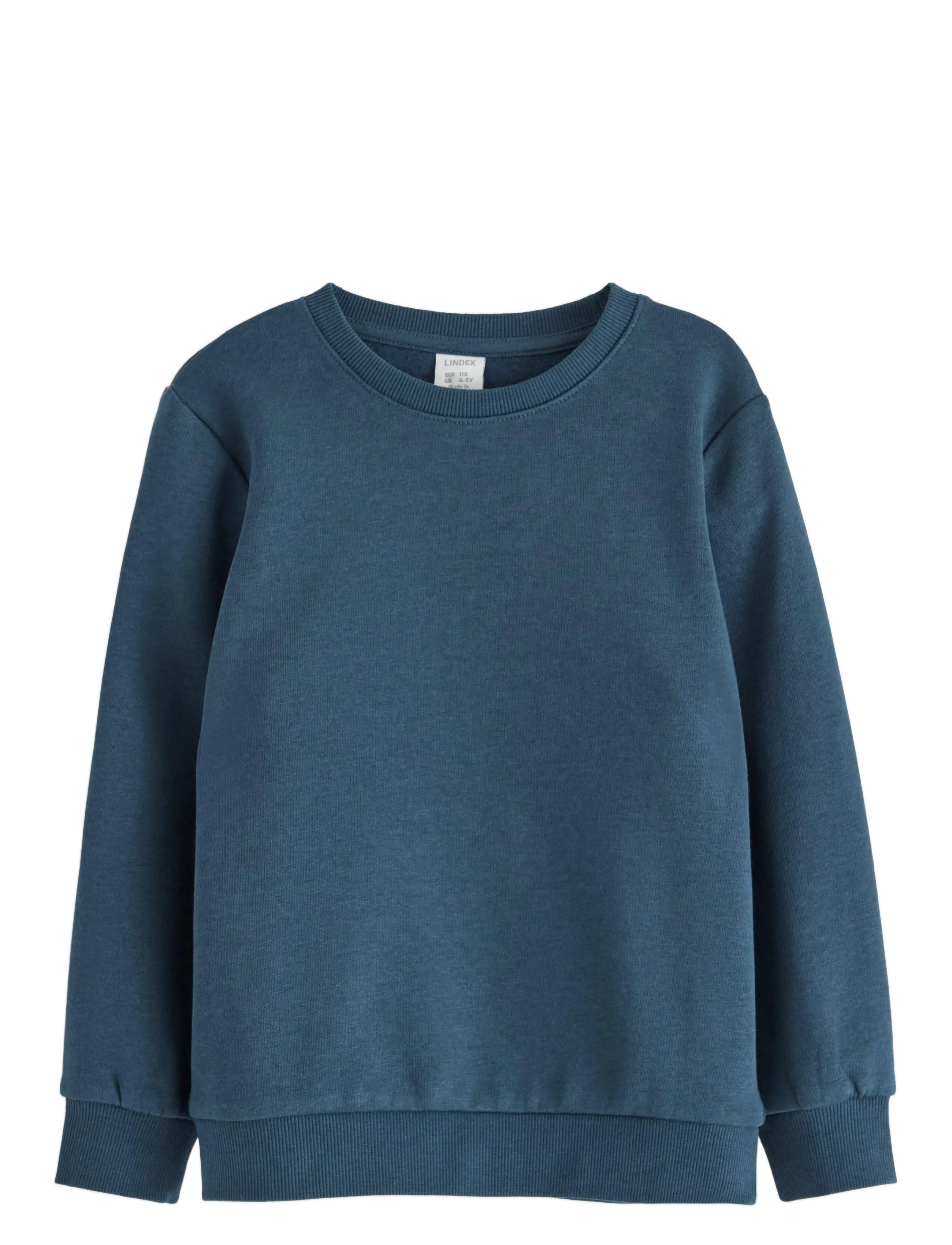 LINDEX Sweatshirts Solid Basic Blau - 116 - Kinder