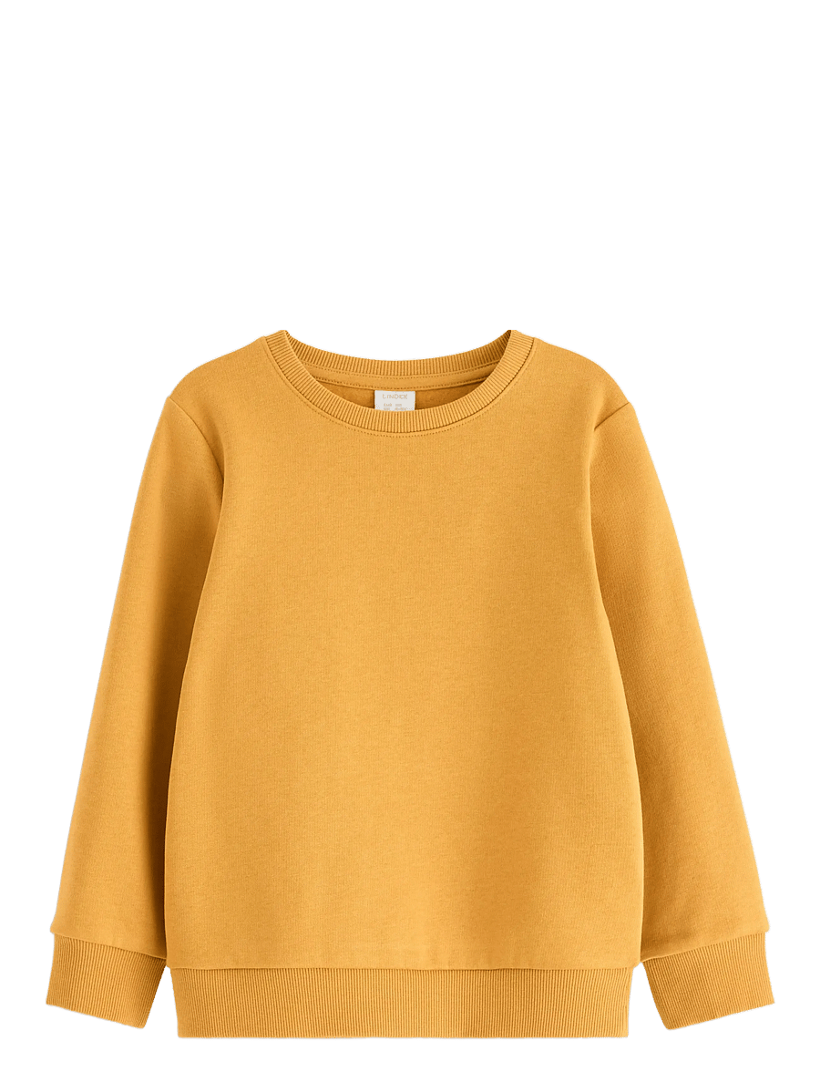 Lindex - Sweatshirts solid basic - džemperiai - dusty yellow - 0