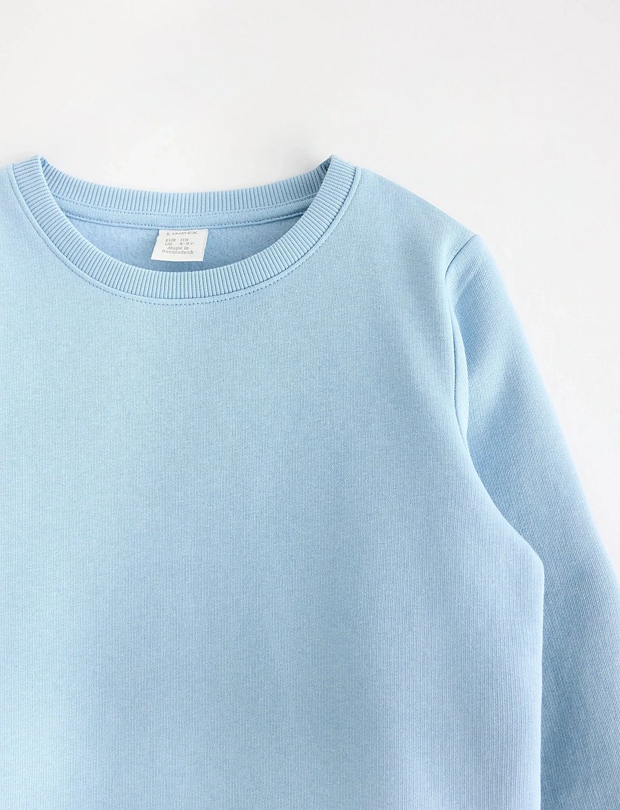 Lindex - Sweatshirts solid basic - collegepaidat - light blue - 5
