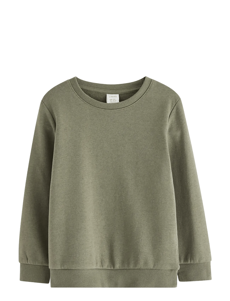 Lindex - Sweatshirts solid basic - collegepaidat - lt dusty khaki - 1