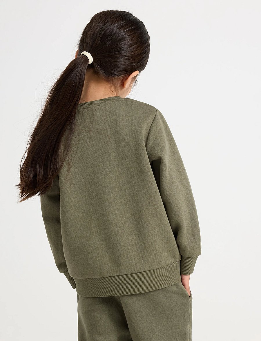 Lindex - Sweatshirts solid basic - collegepaidat - lt dusty khaki - 3
