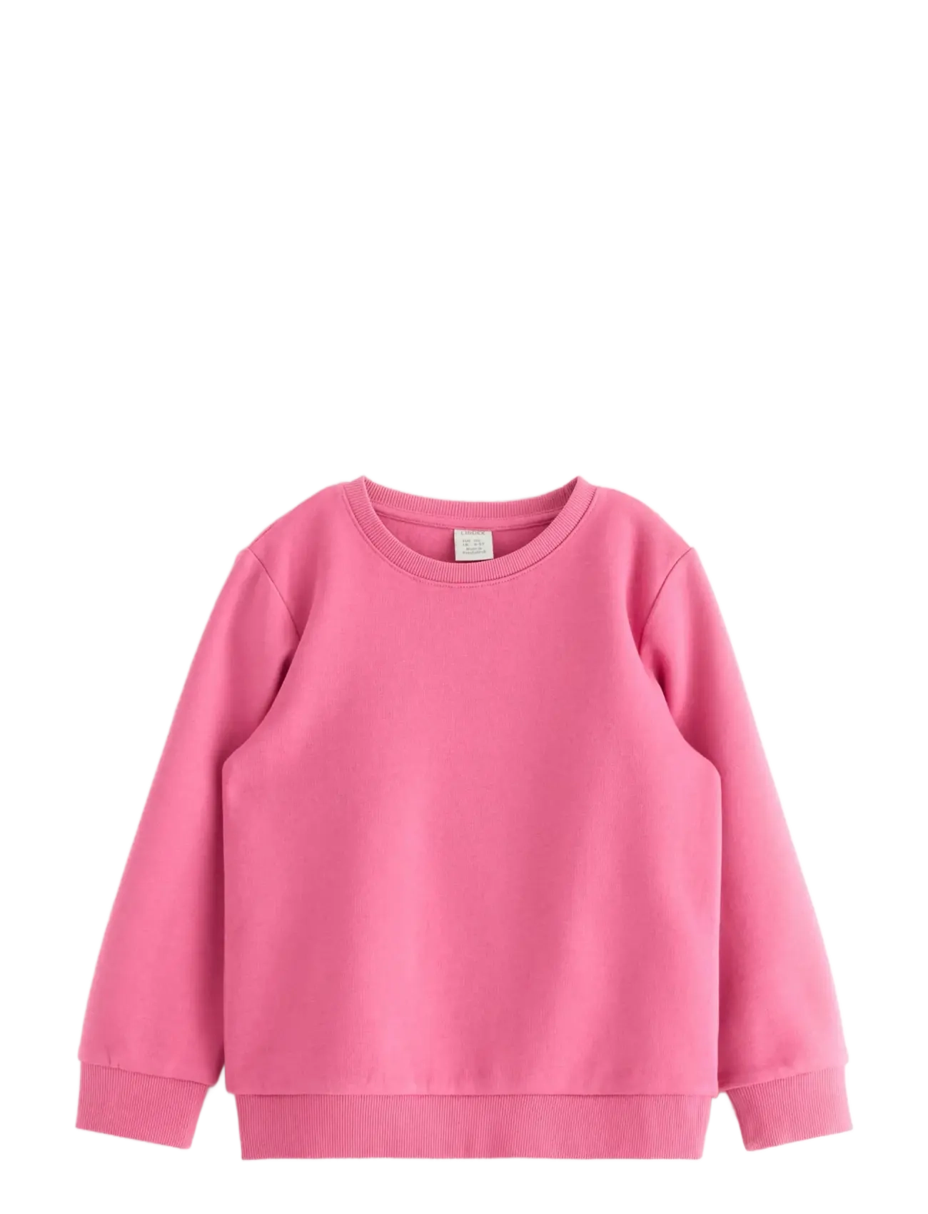 LINDEX Sweatshirts Solid Basic Pink - 116 - Kinder