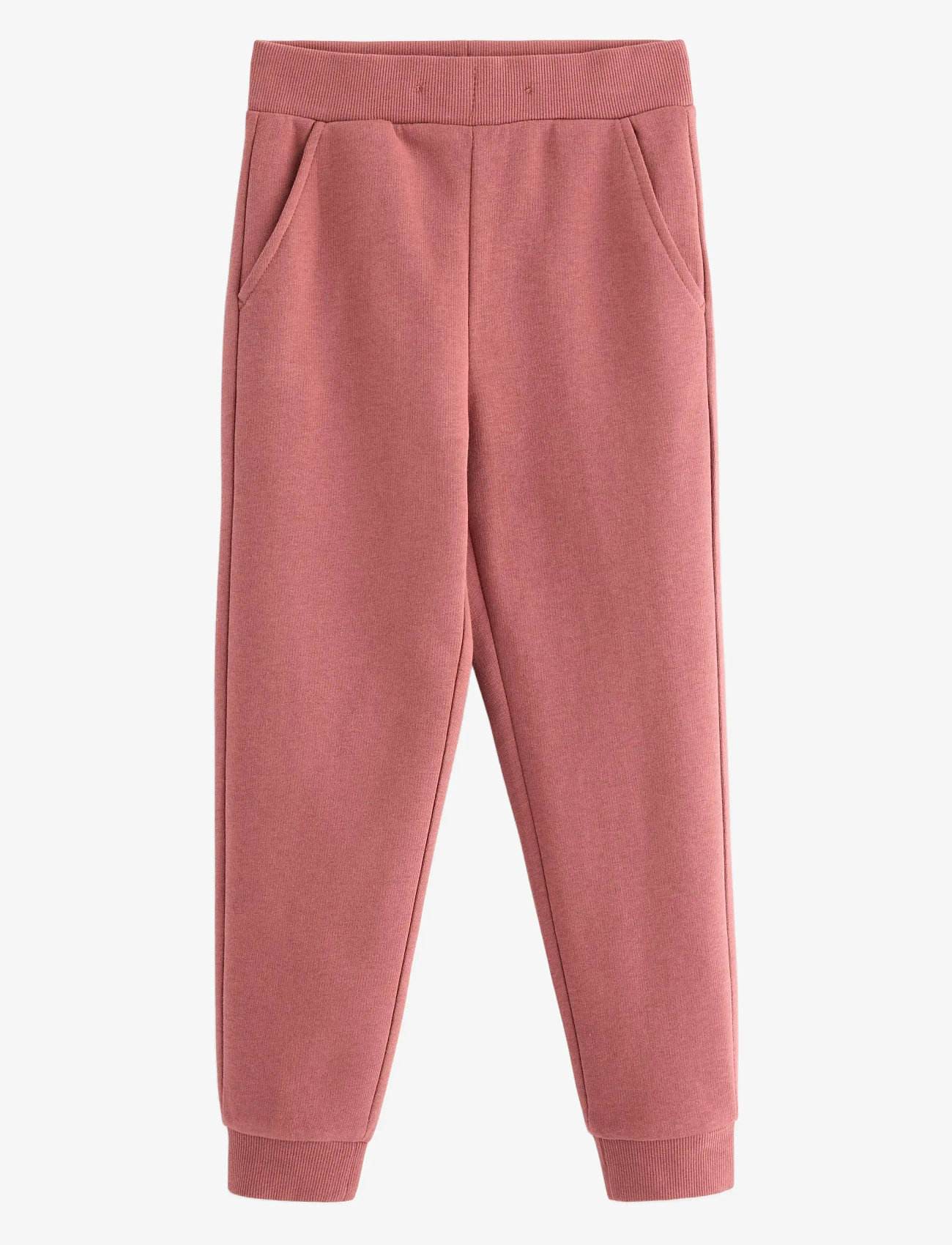 Lindex - Trousers basic - efterårstøj - dark dusty pink - 0