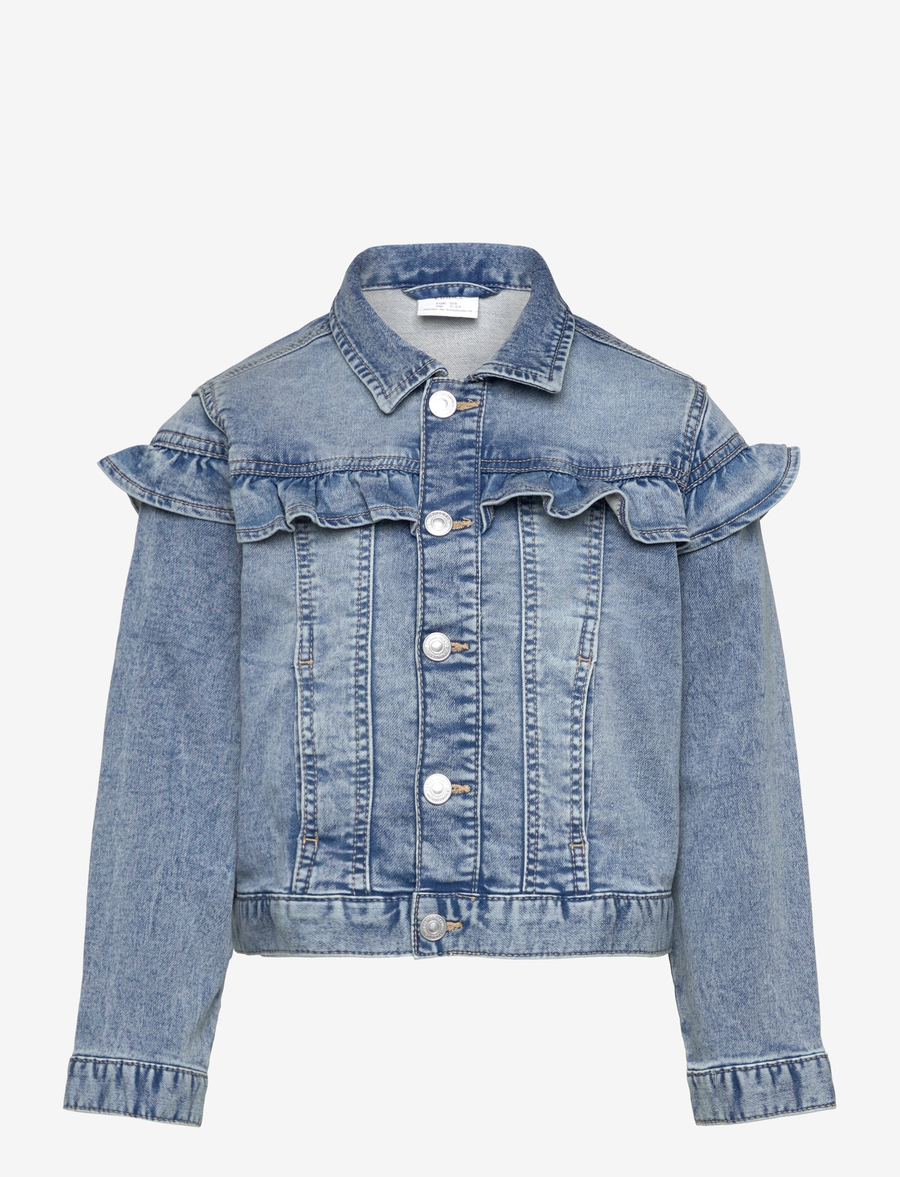 Lindex - Jacket denim frill - die niedrigsten preise - light denim - 1