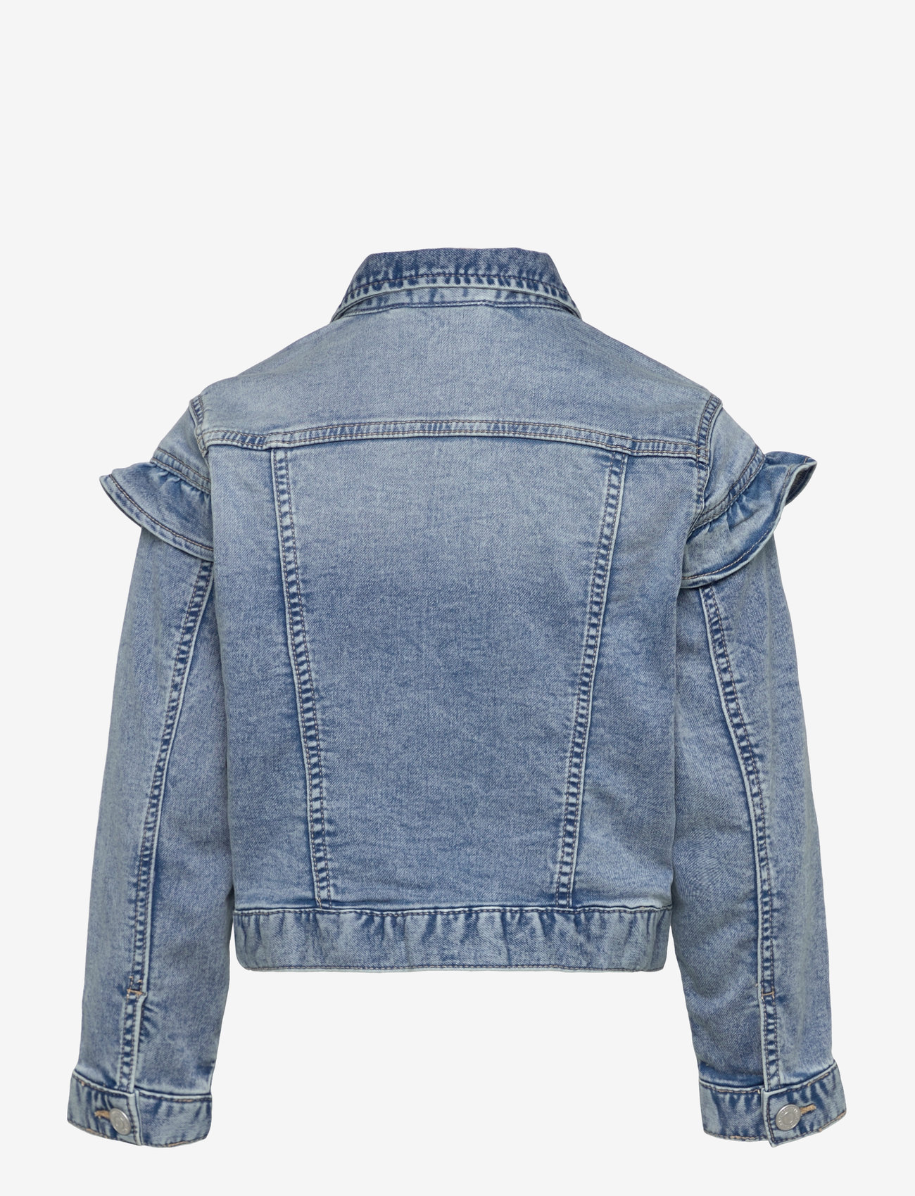 Lindex - Jacket denim frill - die niedrigsten preise - light denim - 2