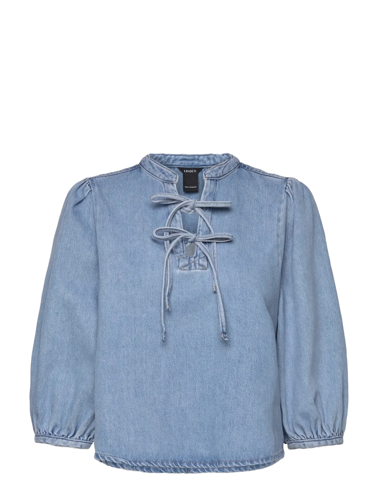 LINDEX Bluse Jossan Blau - XS - Damen