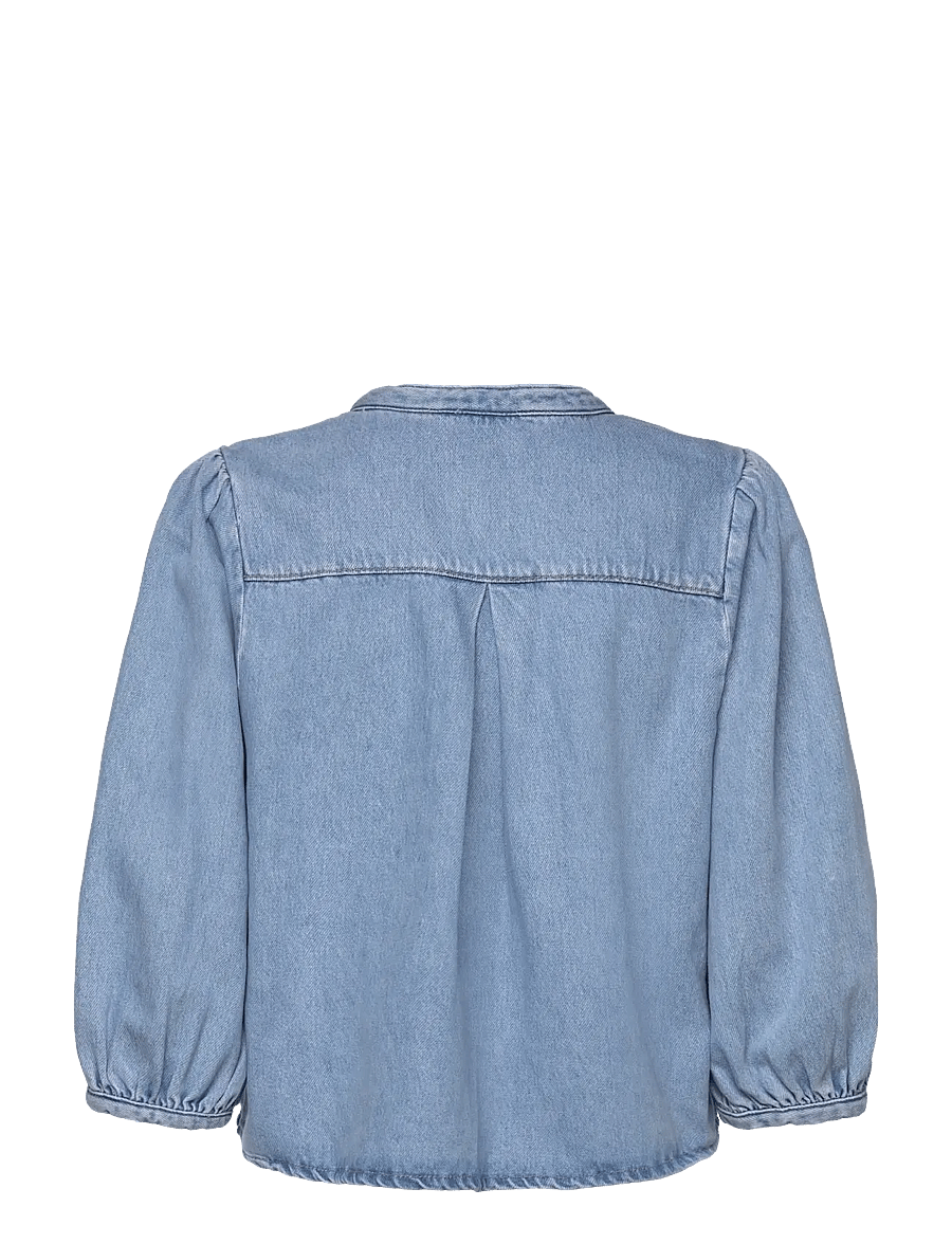 Lindex - Blouse Jossan - jeanshemden - light denim - 2