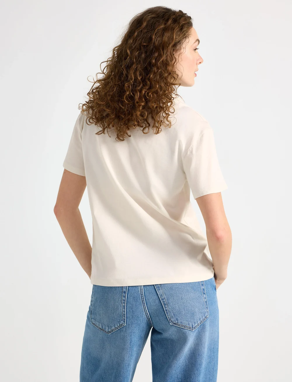 Lindex - Top Nell - t-shirts - white - 3