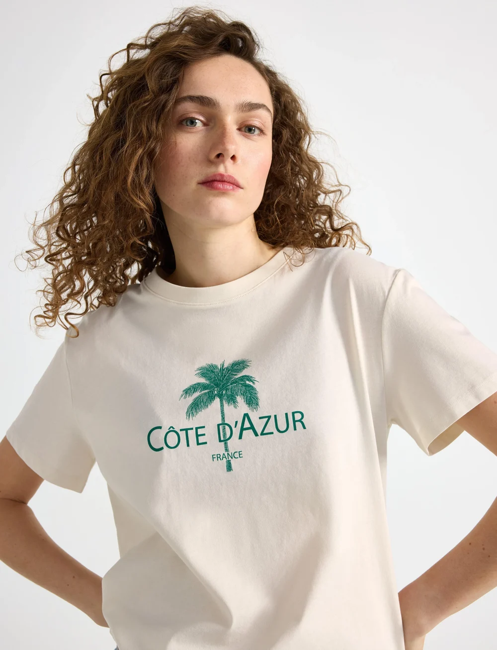 Lindex - Top Nell - t-shirts - white - 4