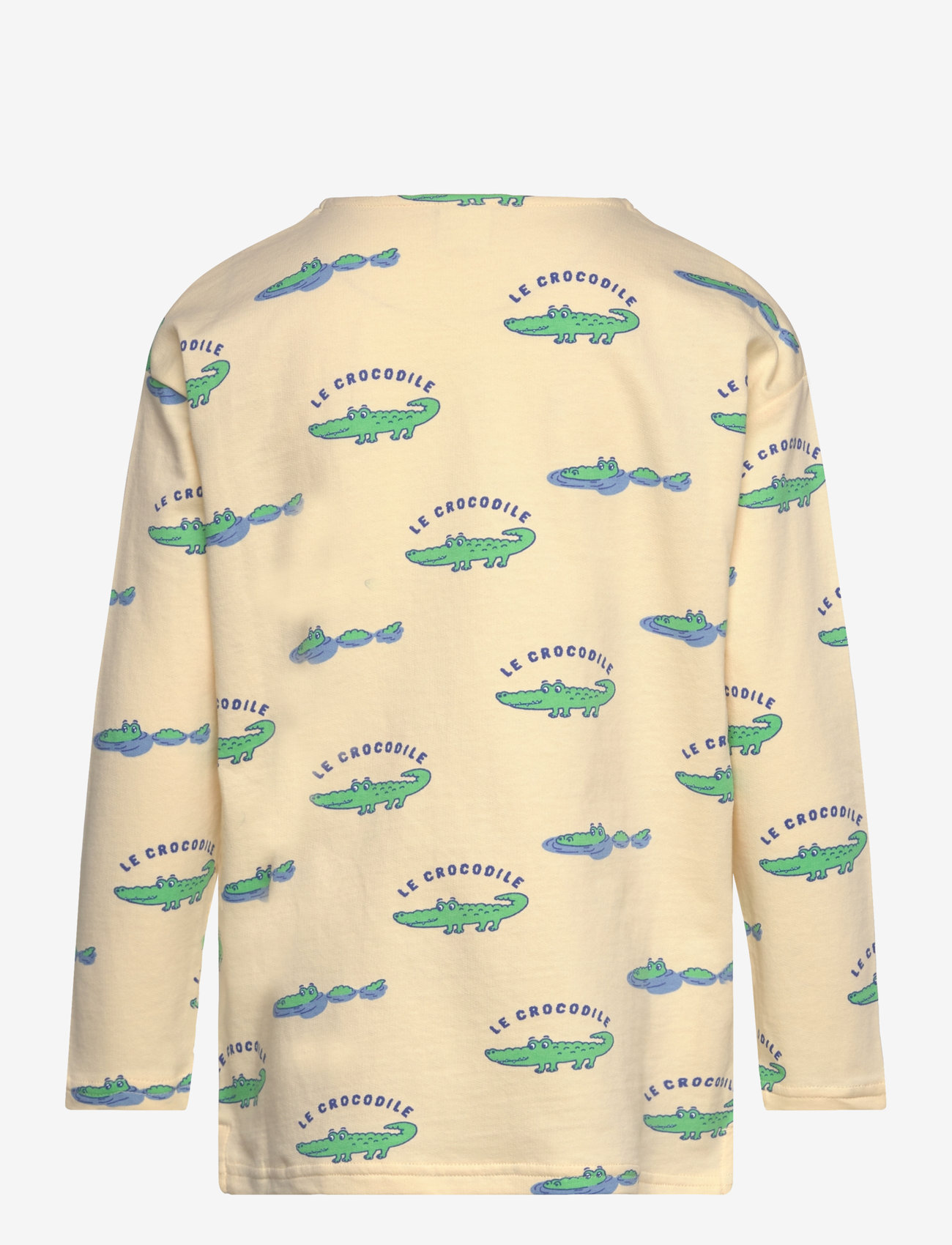 Lindex - Top LS crocodile aop - sügisesed riided - light yellow - 1