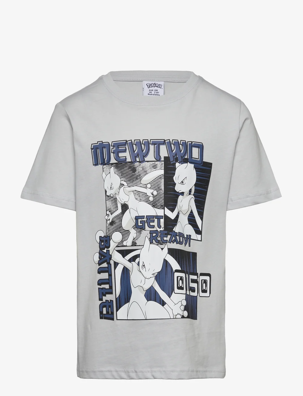 Lindex - T shirt Pokemon - marškinėliai trumpomis rankovėmis - light grey - 0