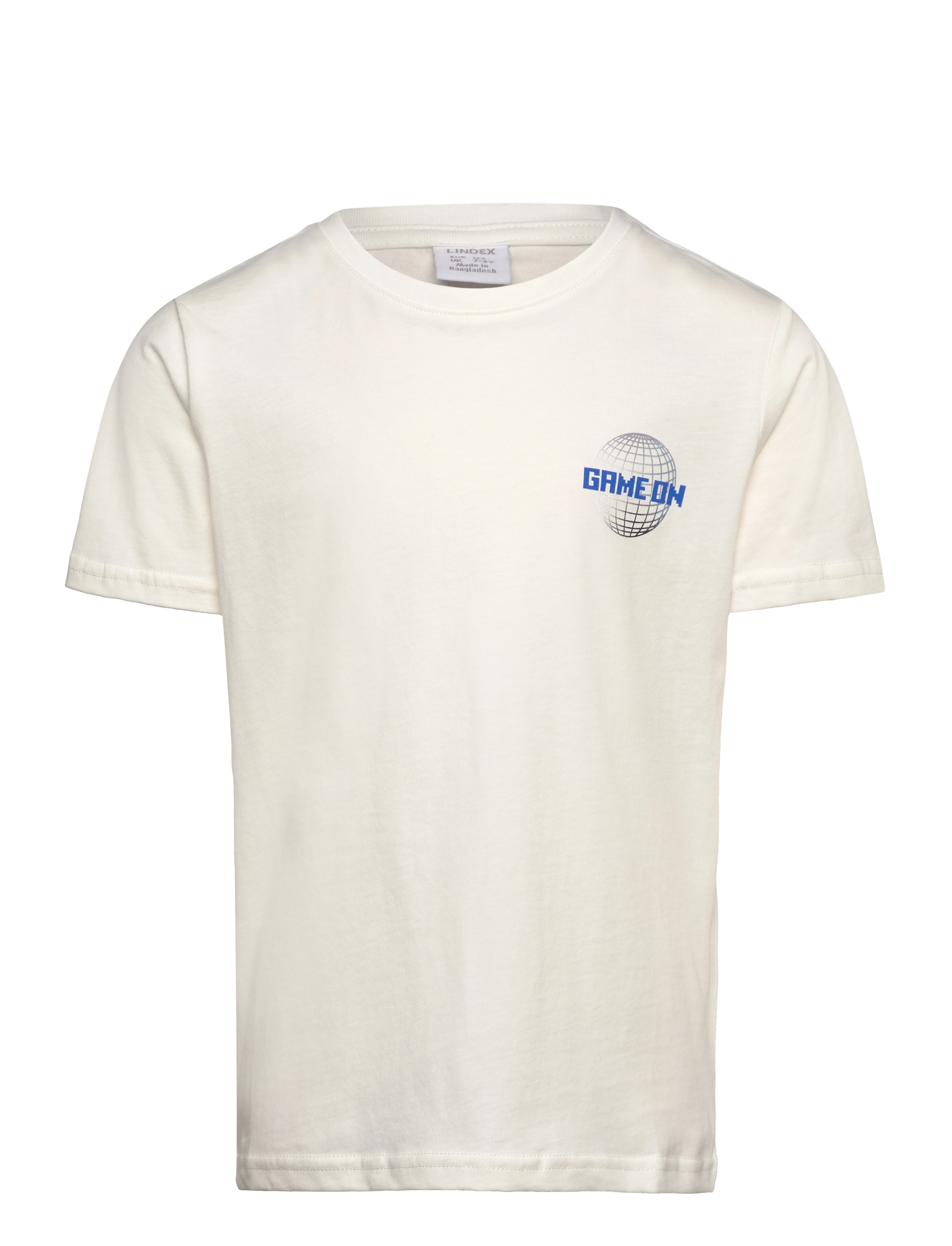 Lindex T shirt computer AI backprint - Kläder - DARK DUSTY WHITE / white