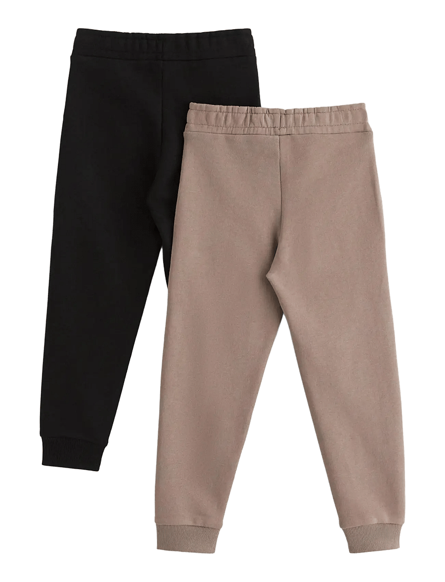 Lindex - 2-pack joggers with reinforced knees - jogginghosen - dark khaki - 1
