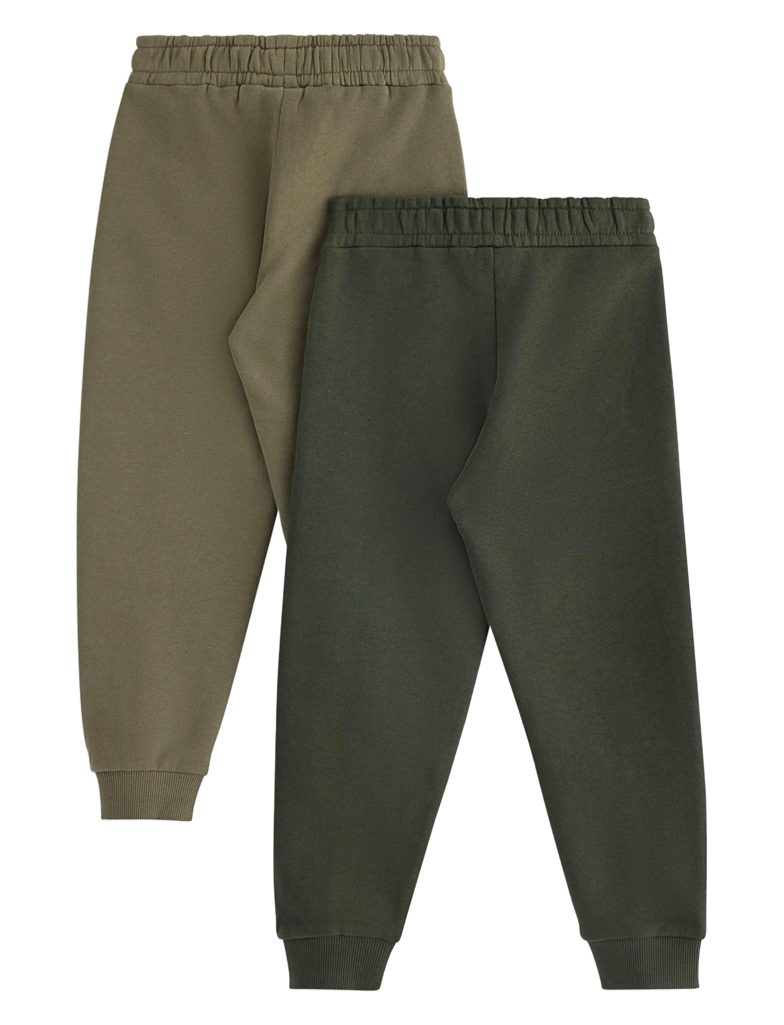 Lindex - 2-pack joggers with reinforced knees - jogginghosen - dark khaki green - 2
