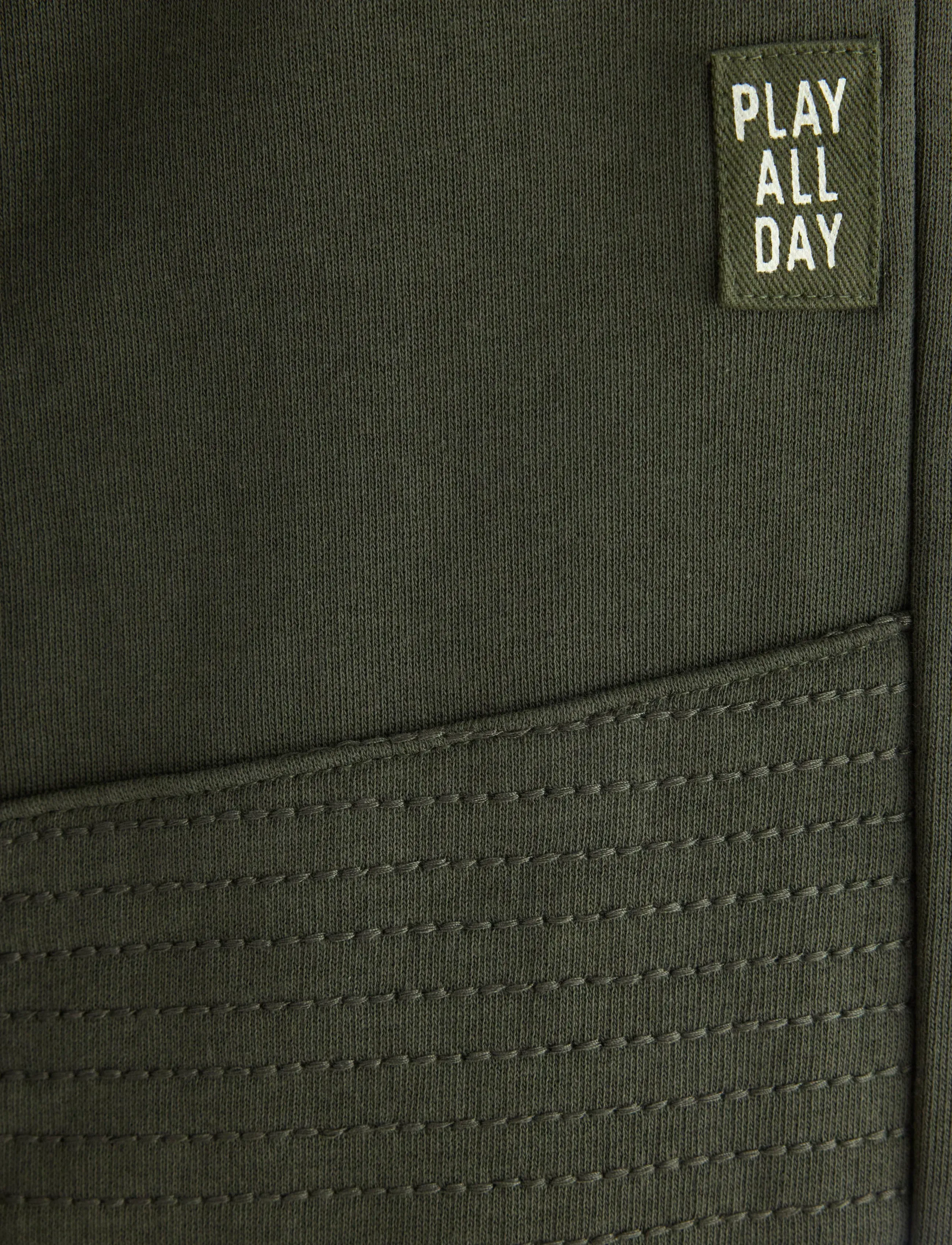 Lindex - 2-pack joggers with reinforced knees - jogginghosen - dark khaki green - 5