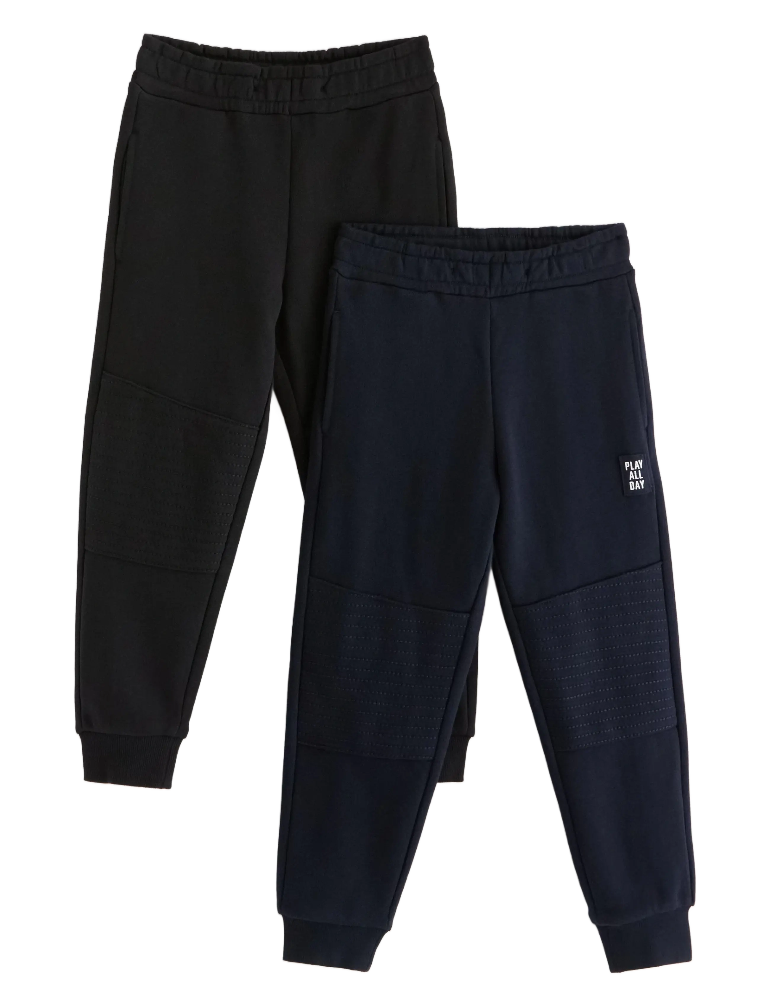 Lindex 2-pack joggers with reinforced knees - Lindex - DARK NAVY / navy