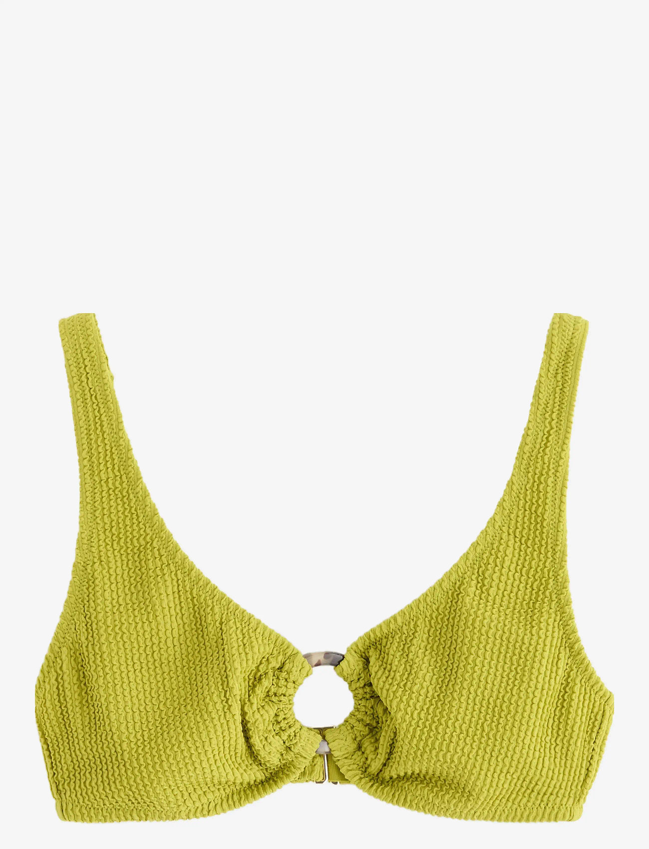 Lindex - Bra Adele Crepe - trekant-bikinis - light dusty lime - 0