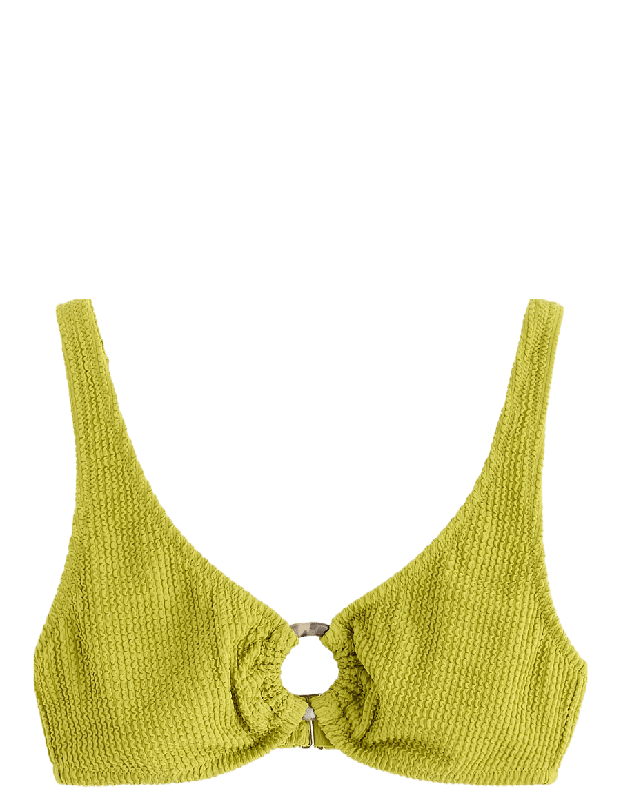 Lindex - Bra Adele Crepe - kolmiobikinit - light dusty lime - 1