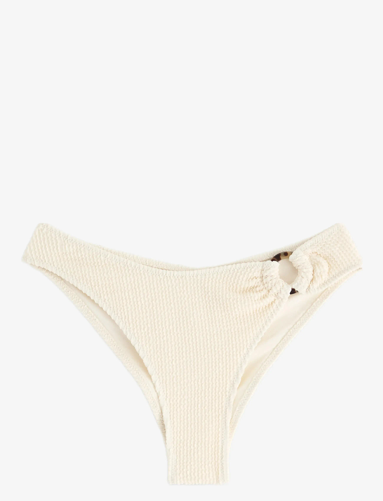 Lindex - Brief Brazilian Naomi Ring Cre - bikini-slips - light white - 1