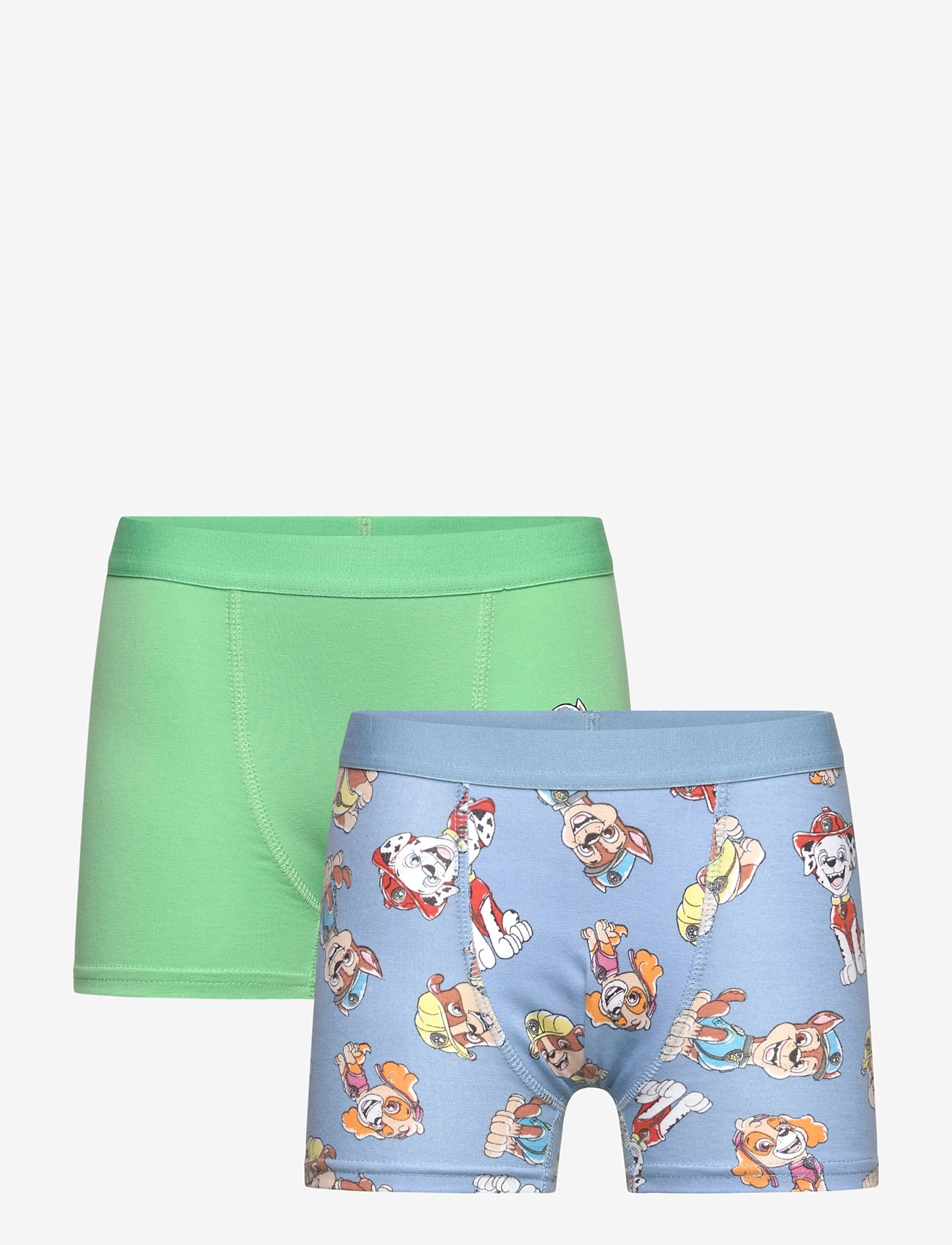 Lindex - Boxer 2 pack elastic Paw Patro - unterteile - lt dusty blue - 0