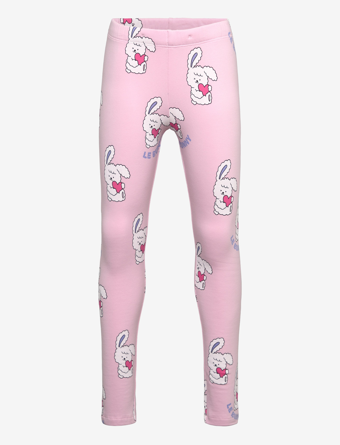 Lindex - Leggings br AOP bunnies - light pink - 1