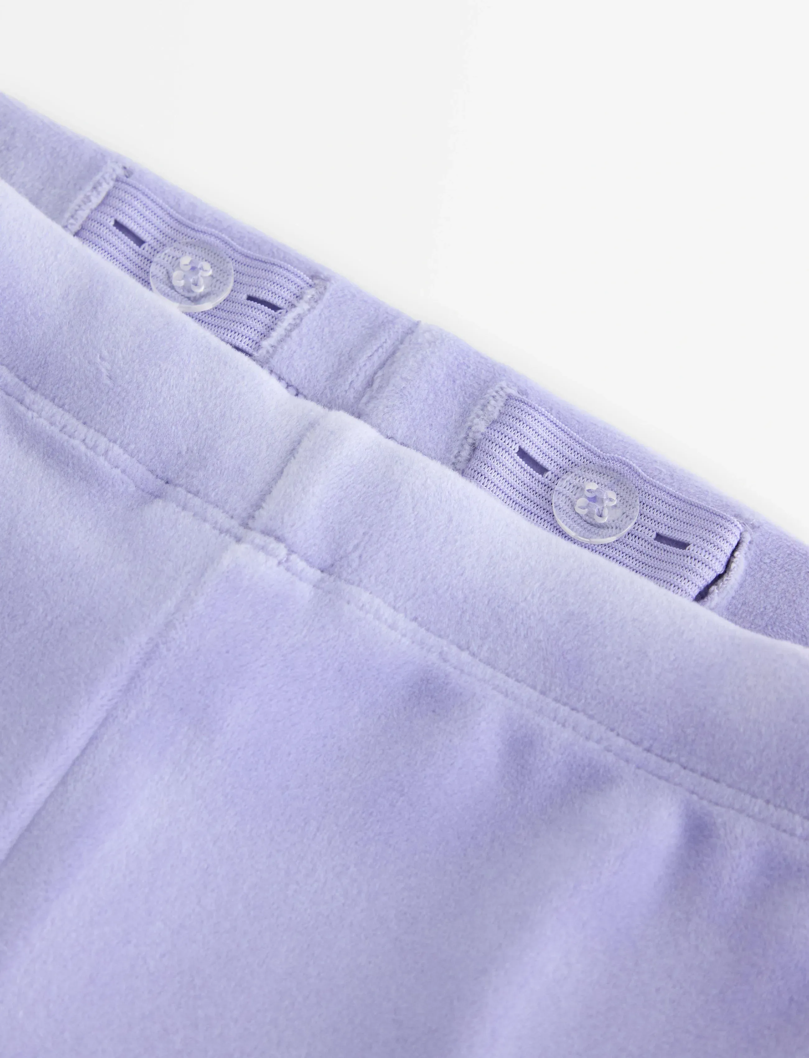 Lindex - Flared leggings in velour - leggings - light blue - 5