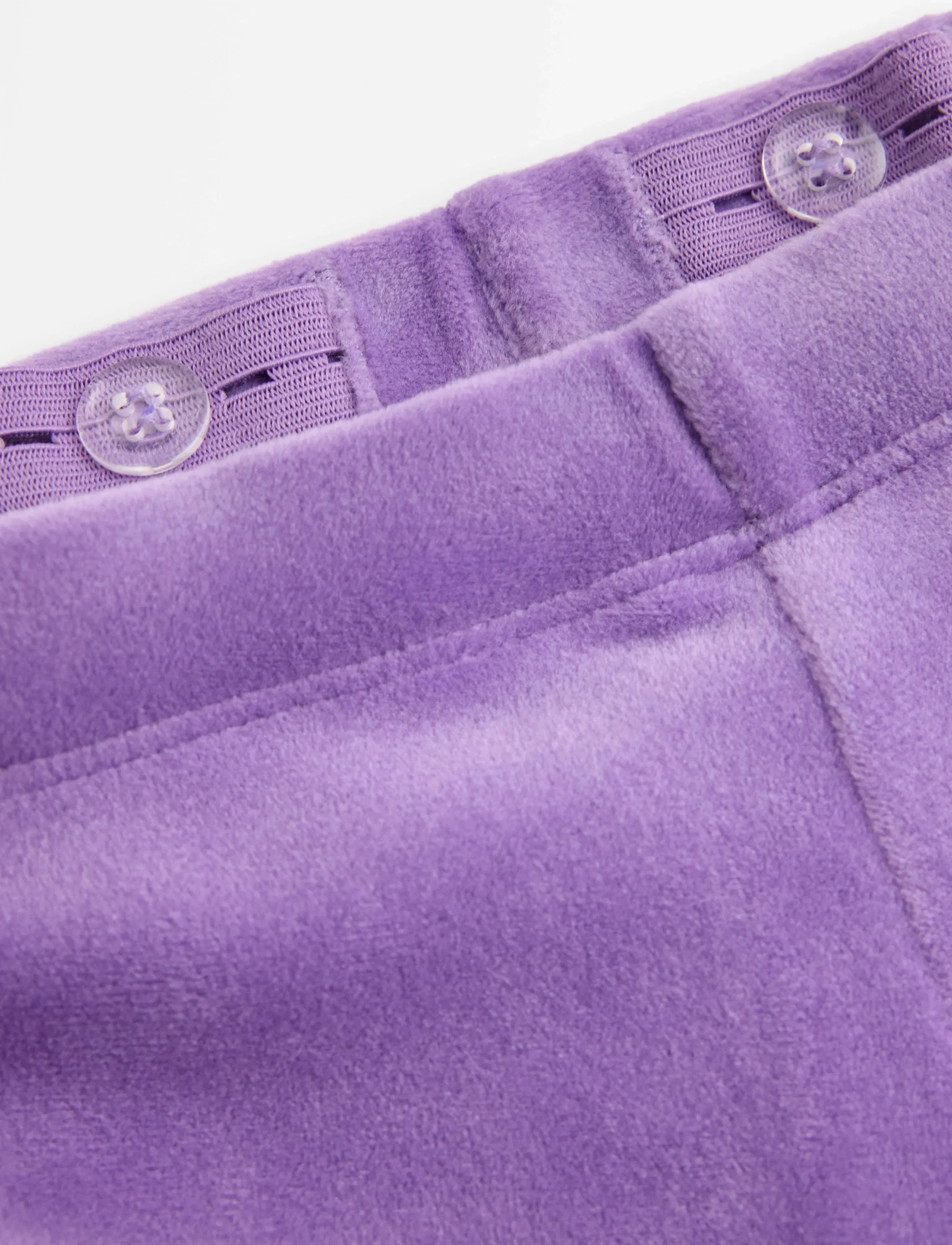 Lindex - Flared leggings in velour - leggings - lilac - 5