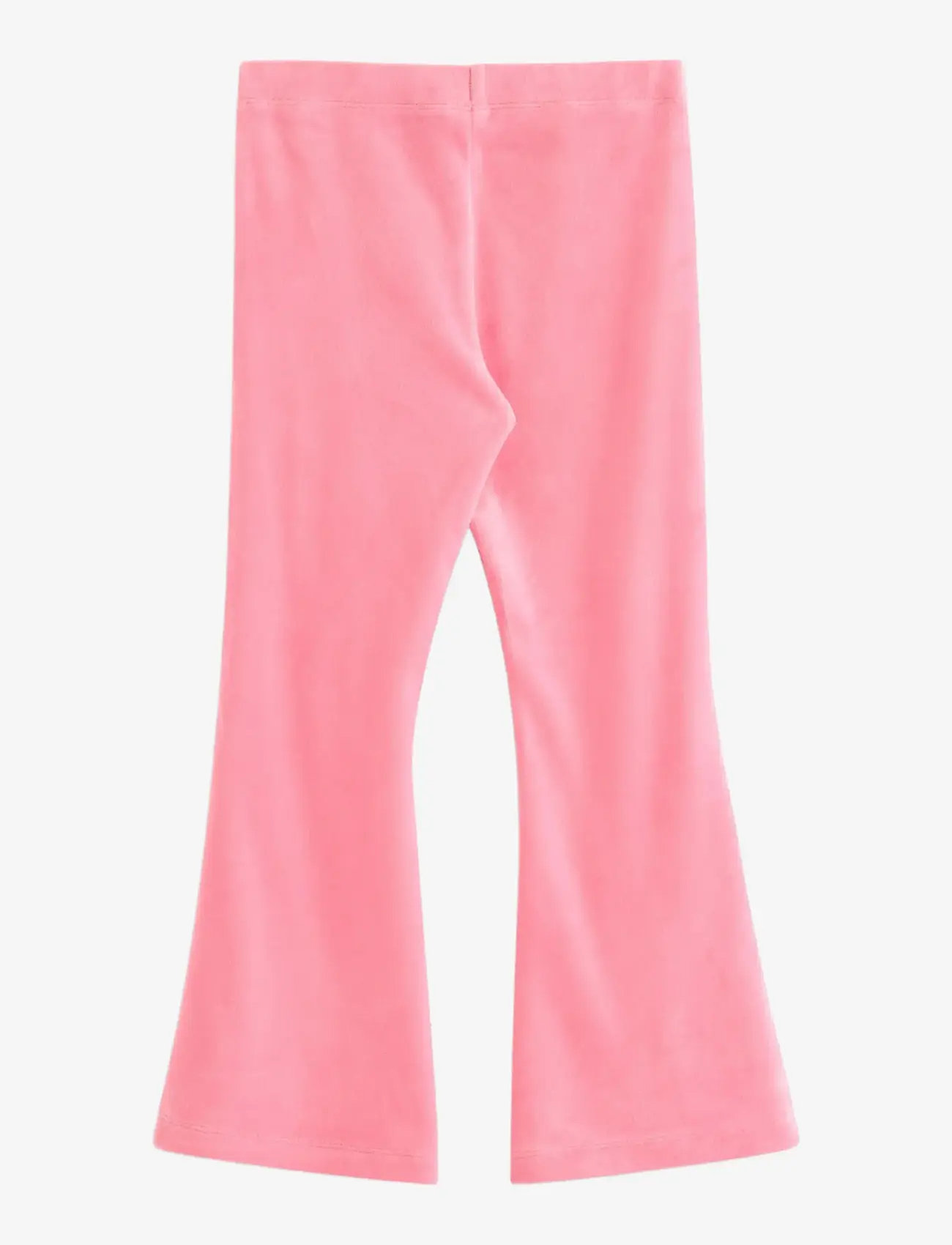 Lindex - Flared leggings in velour - leggings - pink - 2