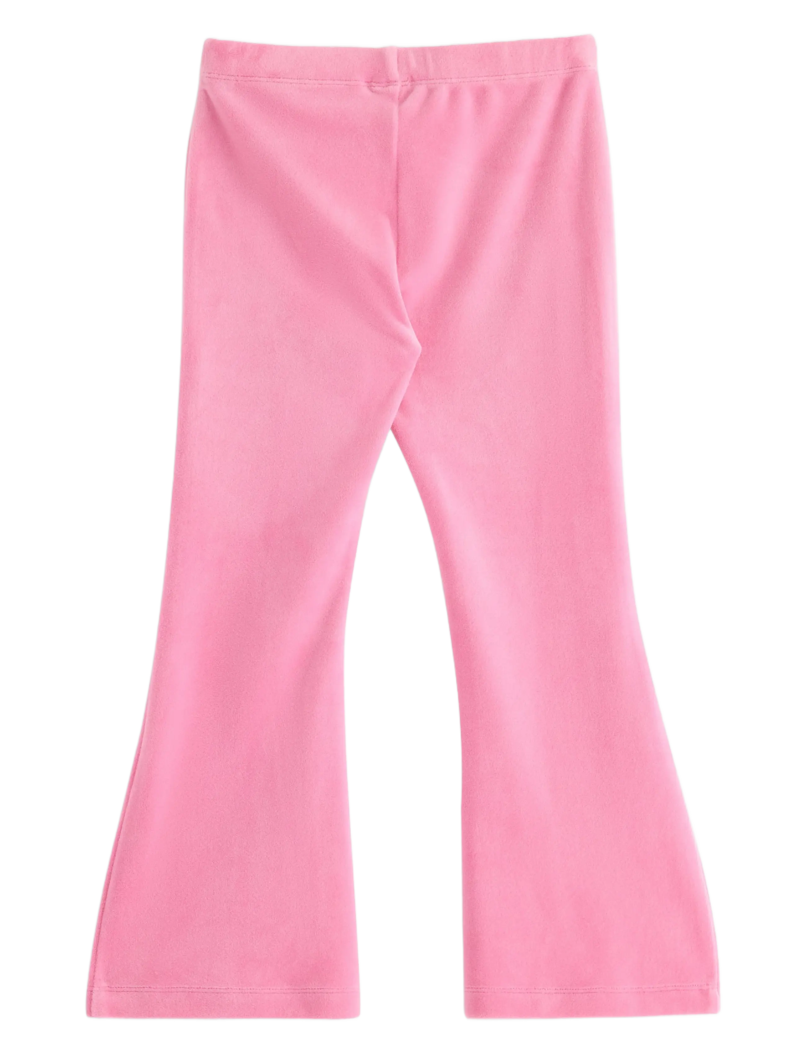 Lindex - Flared leggings in velour - leggings - pink - 2