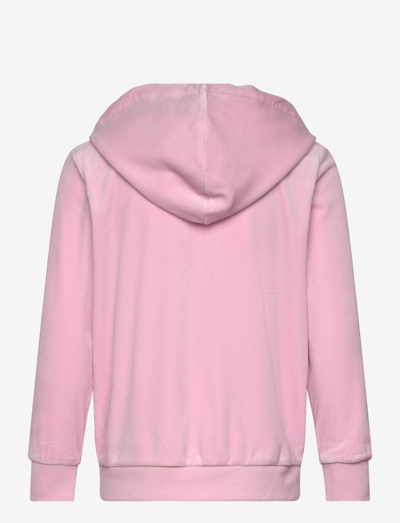 Lindex - Hoodie in velour - hoodies - light pink - 2