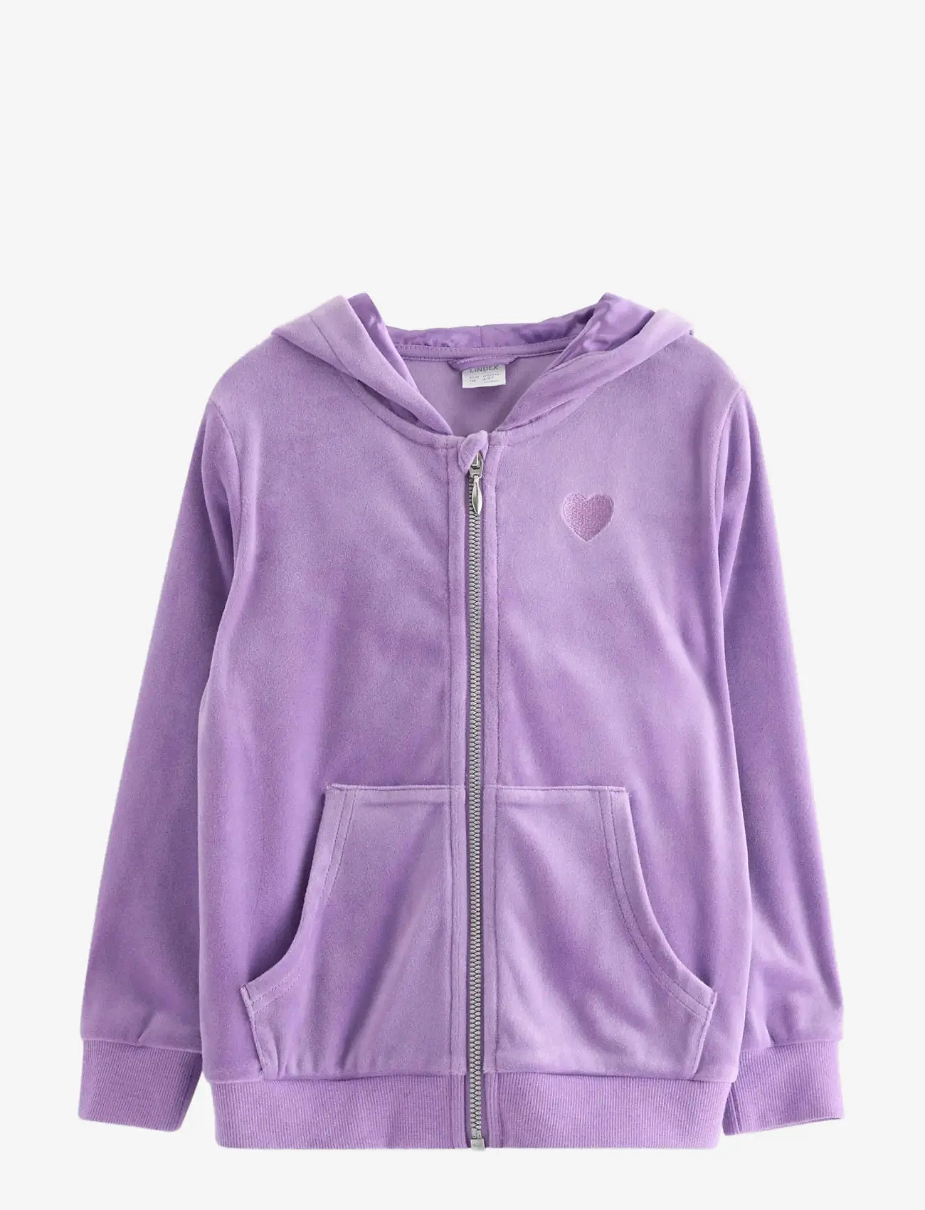 Lindex - Hoodie in velour - kapuutsiga dressipluusid - lilac - 1