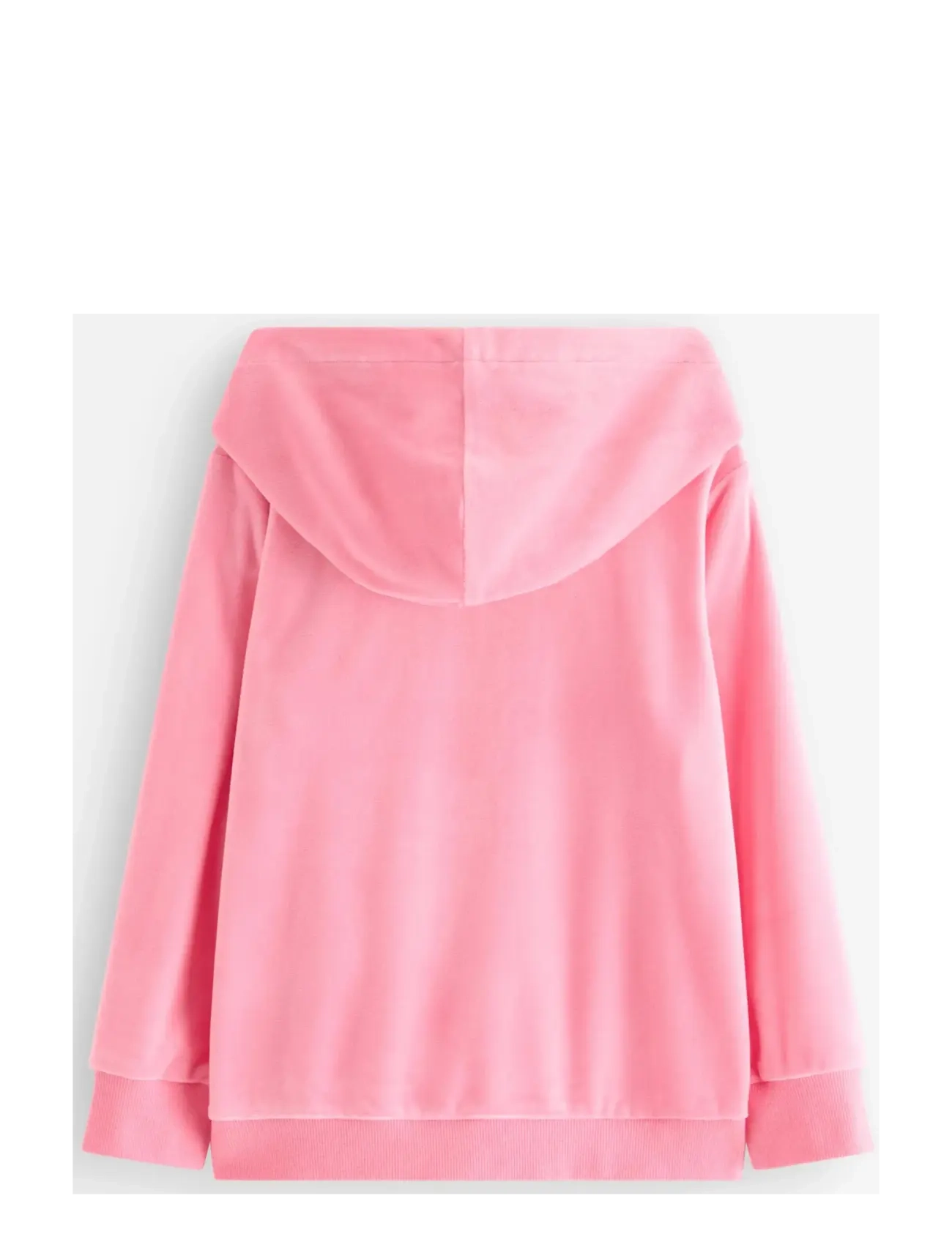 Lindex - Hoodie in velour - hoodies - pink - 2