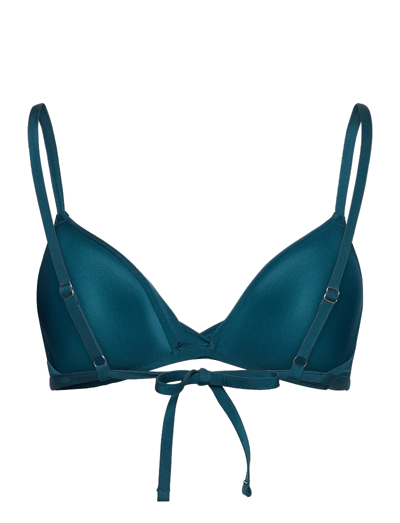 Lindex - Swim top Nicola Shiny - bedrade bikinitops - dark aqua - 2