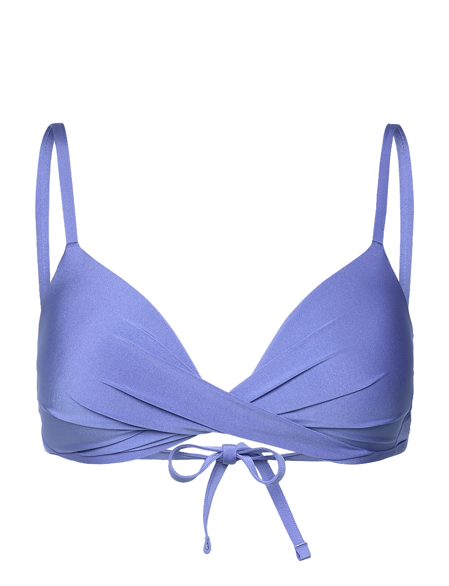 Lindex - Swim top Nicola Shiny - bikini-oberteile mit bügel - light dusty blue - 1