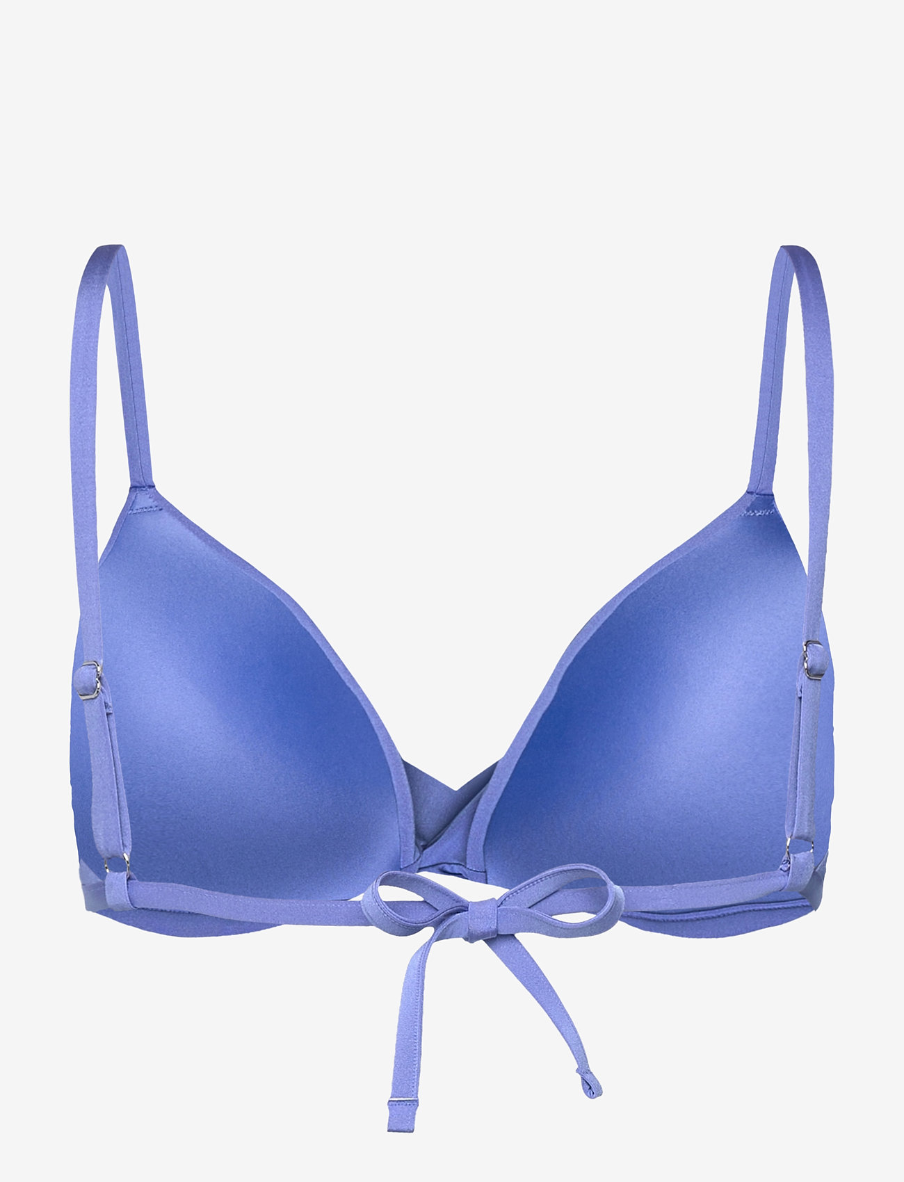 Lindex - Swim top Nicola Shiny - wired bikinitops - light dusty blue - 2