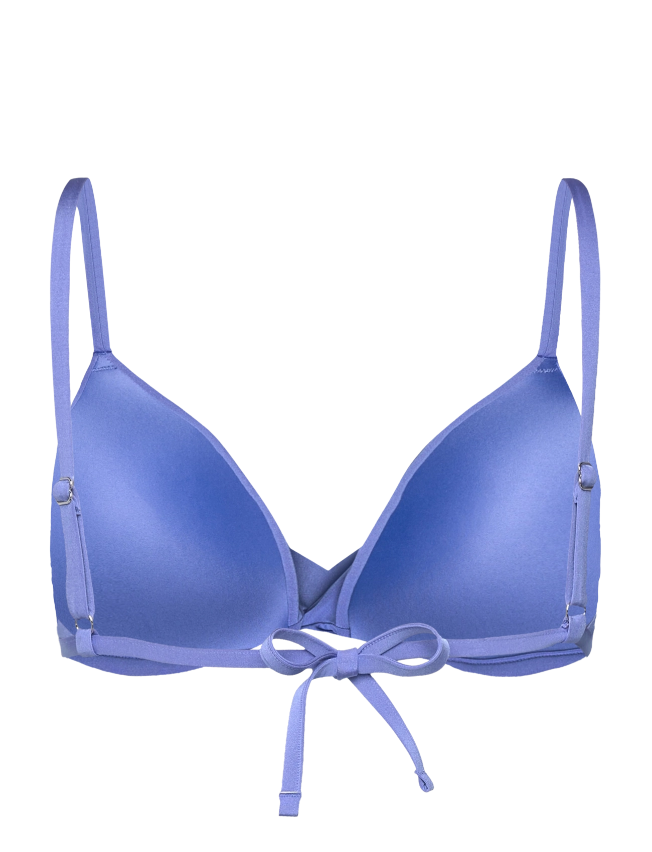 Lindex - Swim top Nicola Shiny - tugitraadiga bikiinide ülaosad - light dusty blue - 2