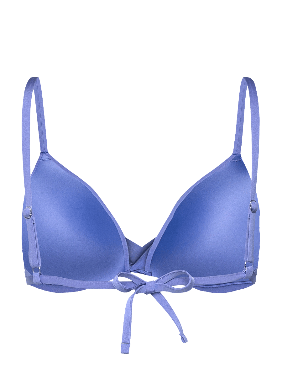 Lindex - Swim top Nicola Shiny - bikini-oberteile mit bügel - light dusty blue - 2
