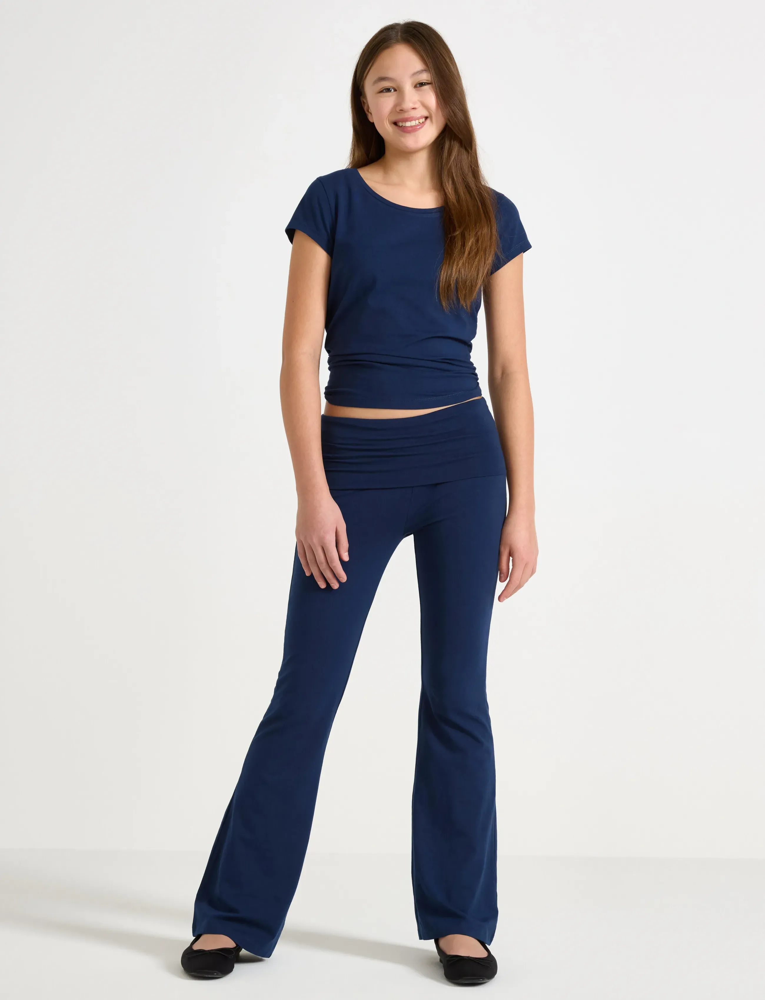 Lindex Yoga trousers - Leggings - DARK BLUE / navy