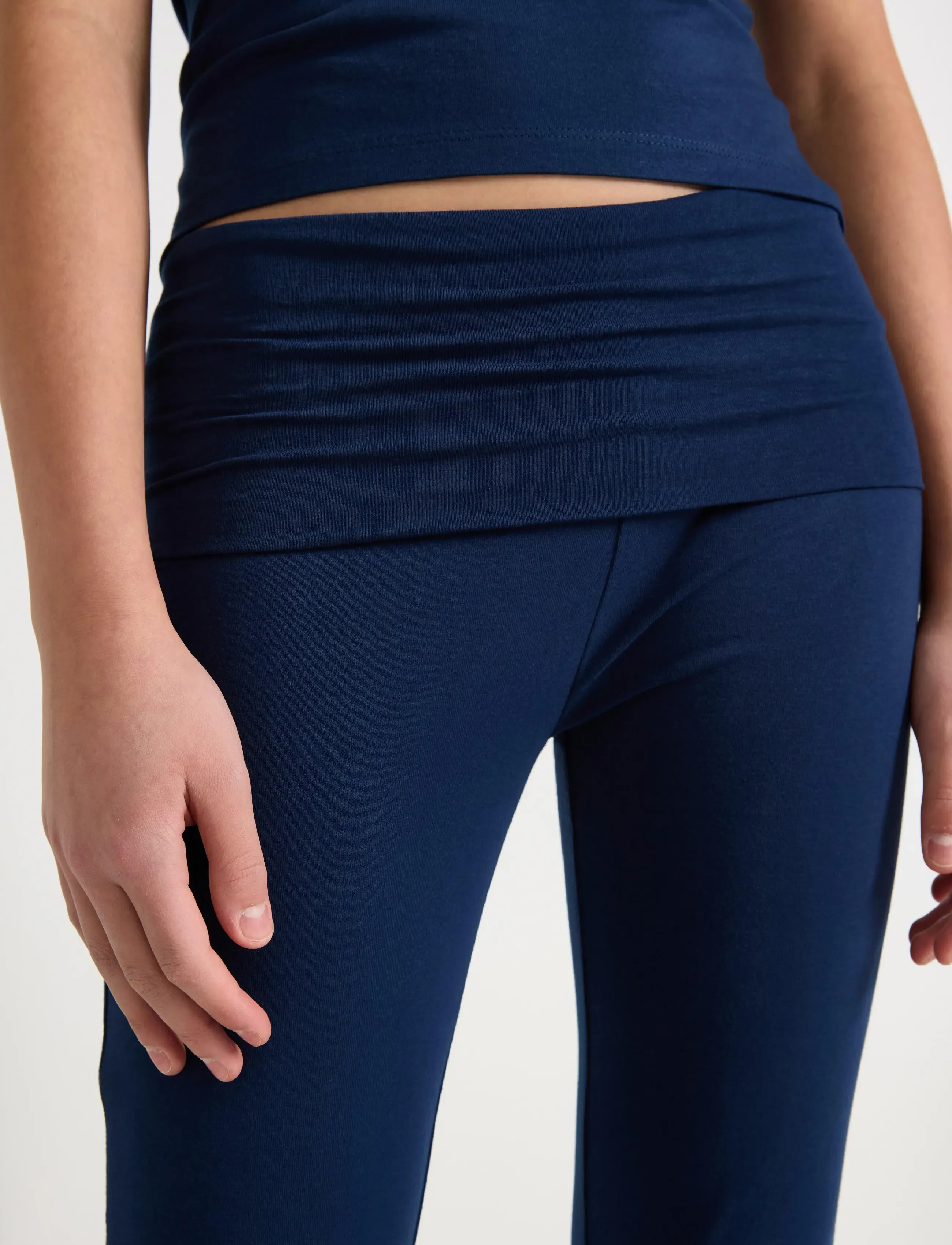 Lindex - Yoga trousers - joggingbroek - dark blue - 4