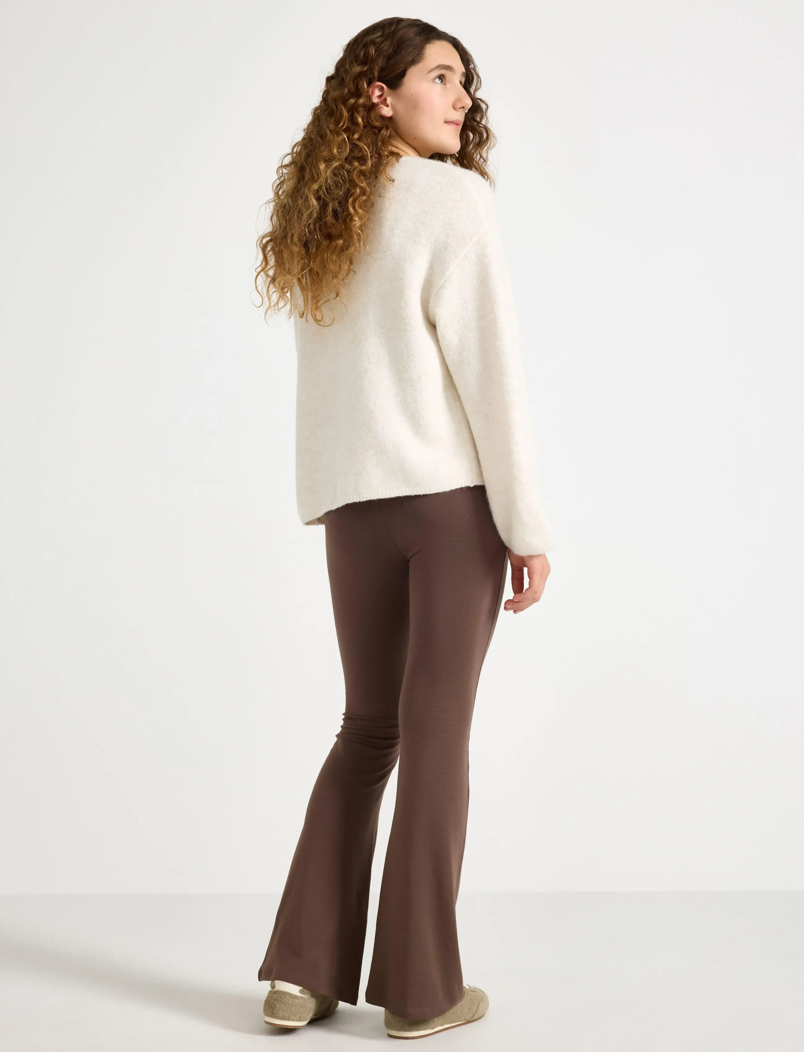 Lindex - Yoga trousers - jogginghosen - dark brown - 3