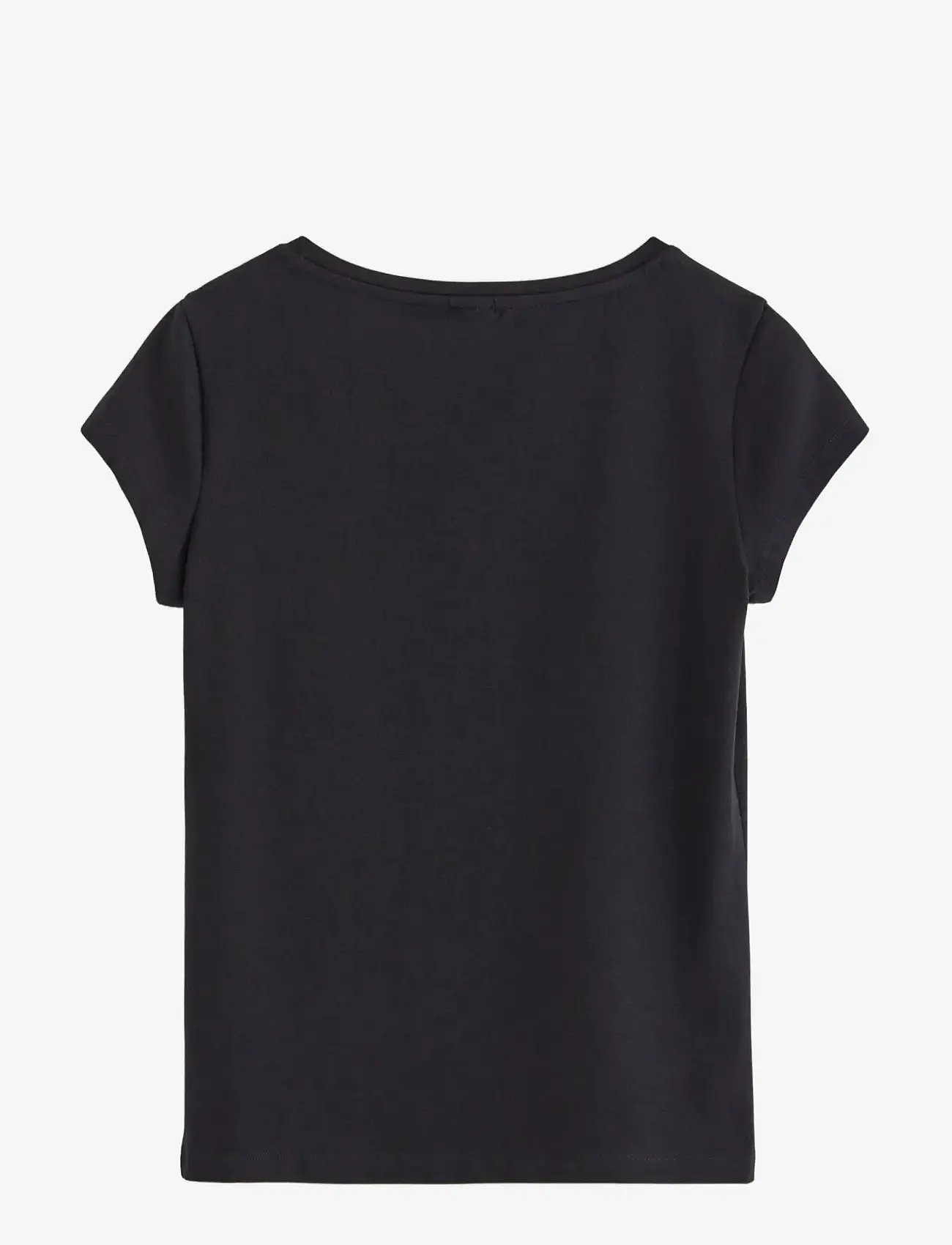 Lindex - Top basic cap sleeve - herbstliche kleidung - black - 1