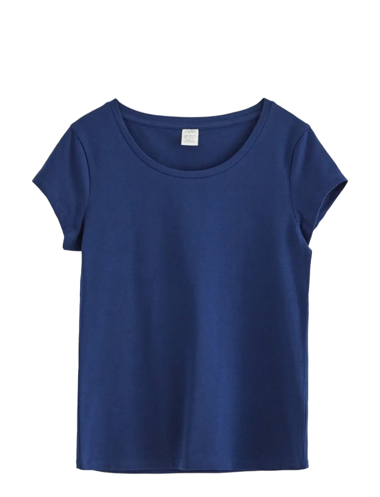 LINDEX Oberteil With Basecap Sleeves Blau - 128 - Kinder