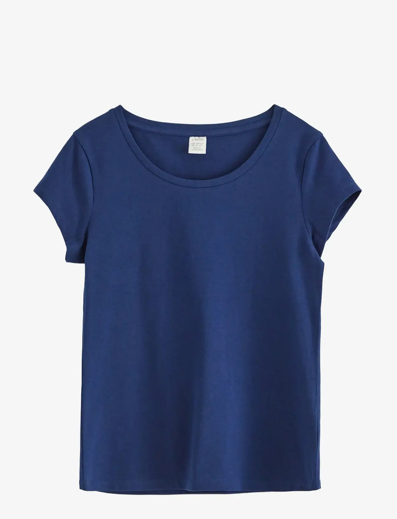 Lindex - Top basic cap sleeve - efterårstøj - dark blue - 0