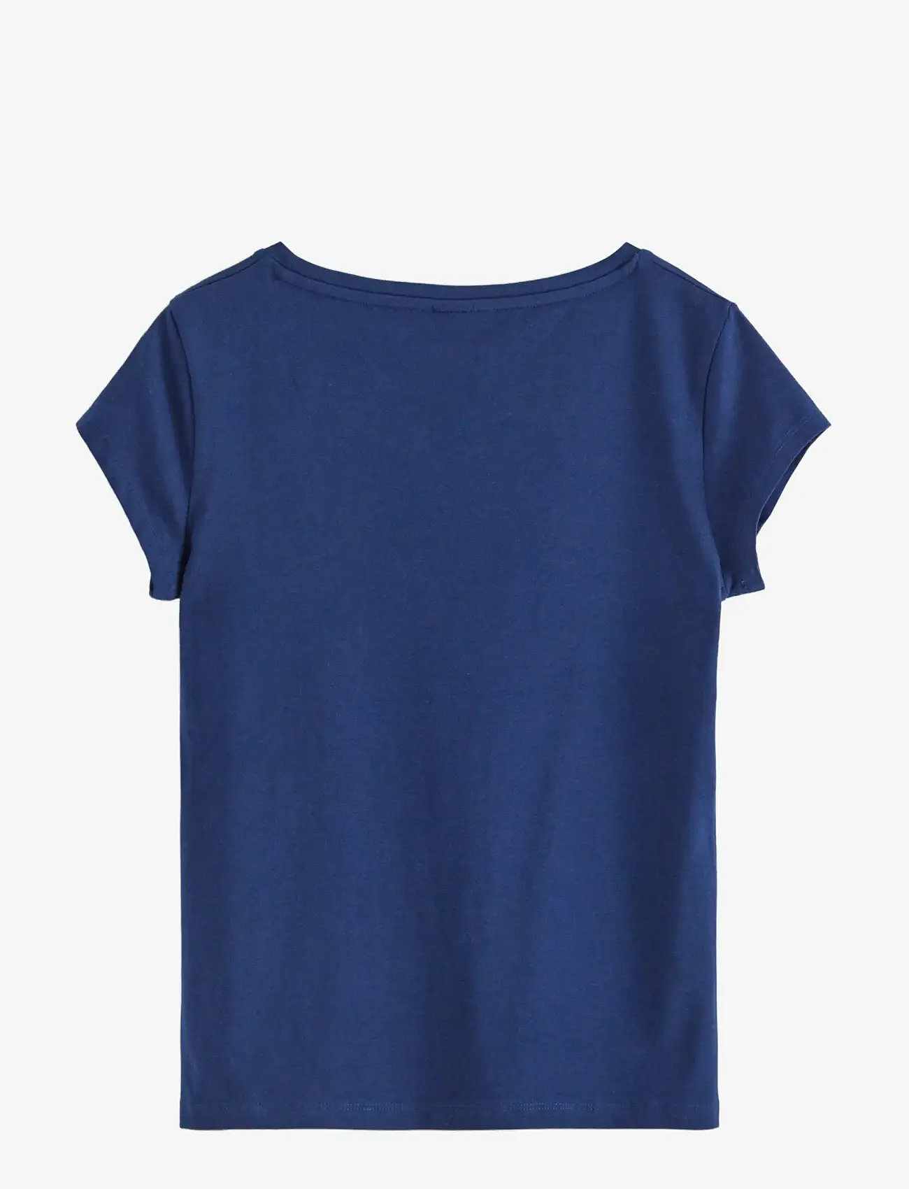 Lindex - Top basic cap sleeve - efterårstøj - dark blue - 1