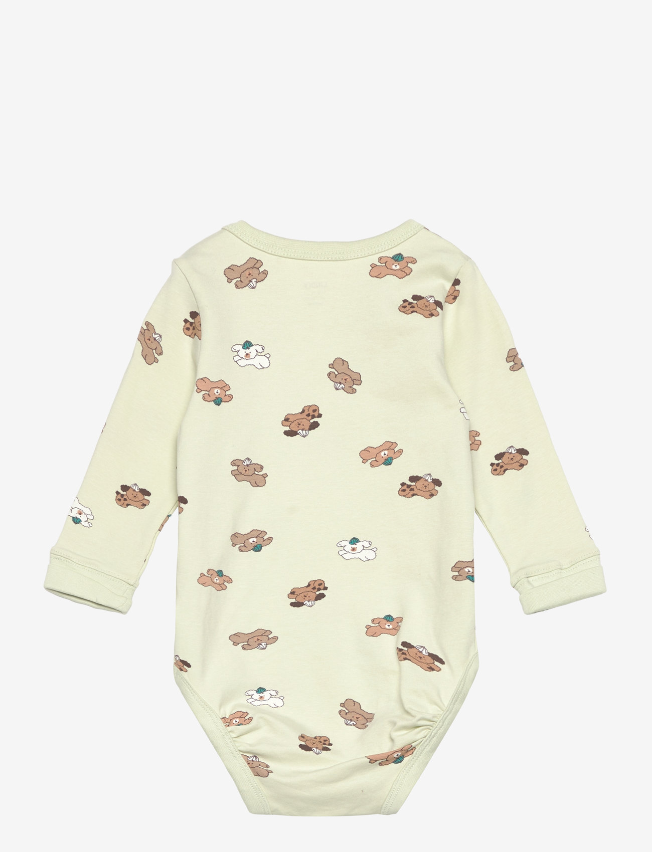 Lindex - Body Fluffy animals - light dusty green - 1