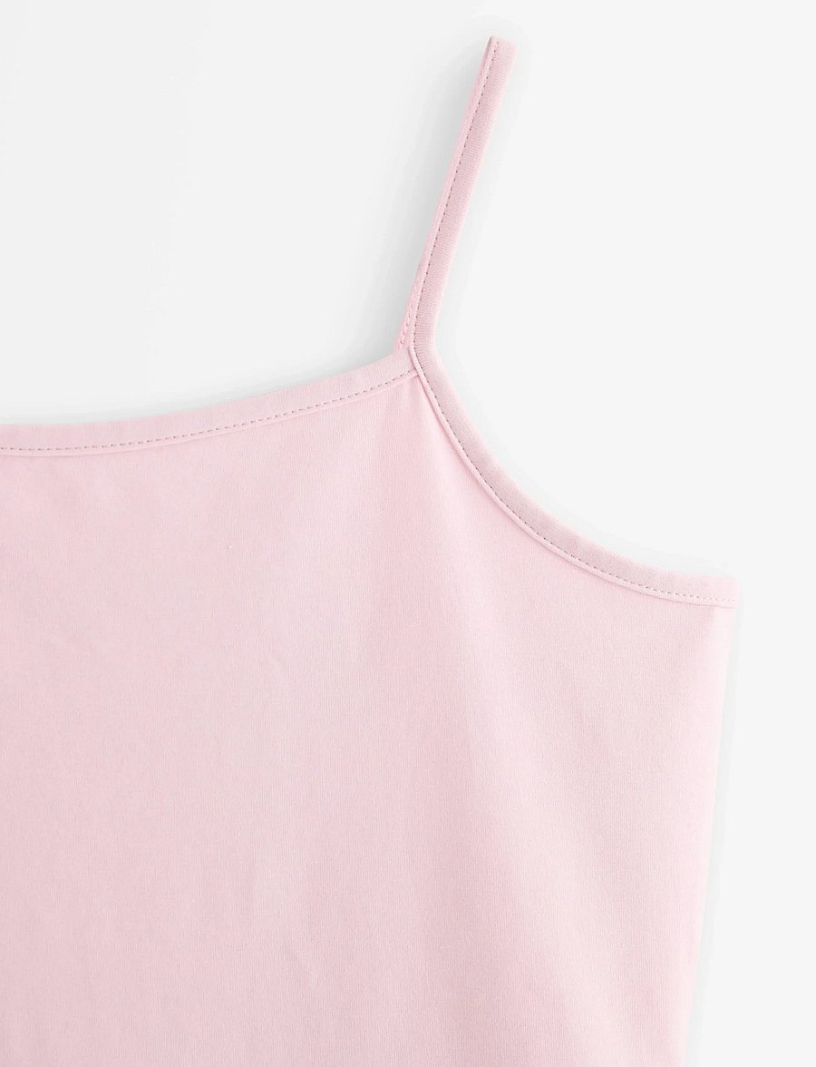 Lindex - Top strap tank top - linnen - light pink - 5