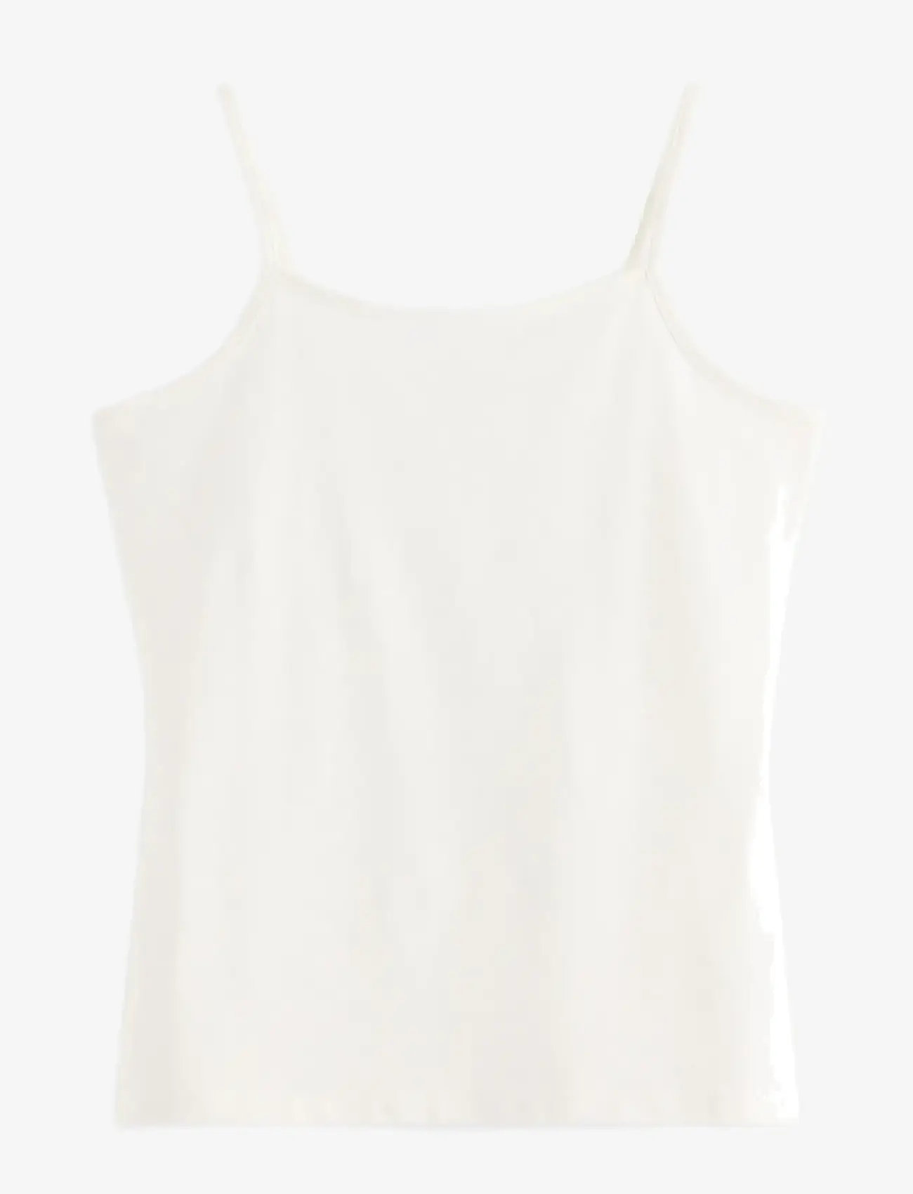 Lindex - Top strap tank top - Ærmeløs undertrøje - off white - 1