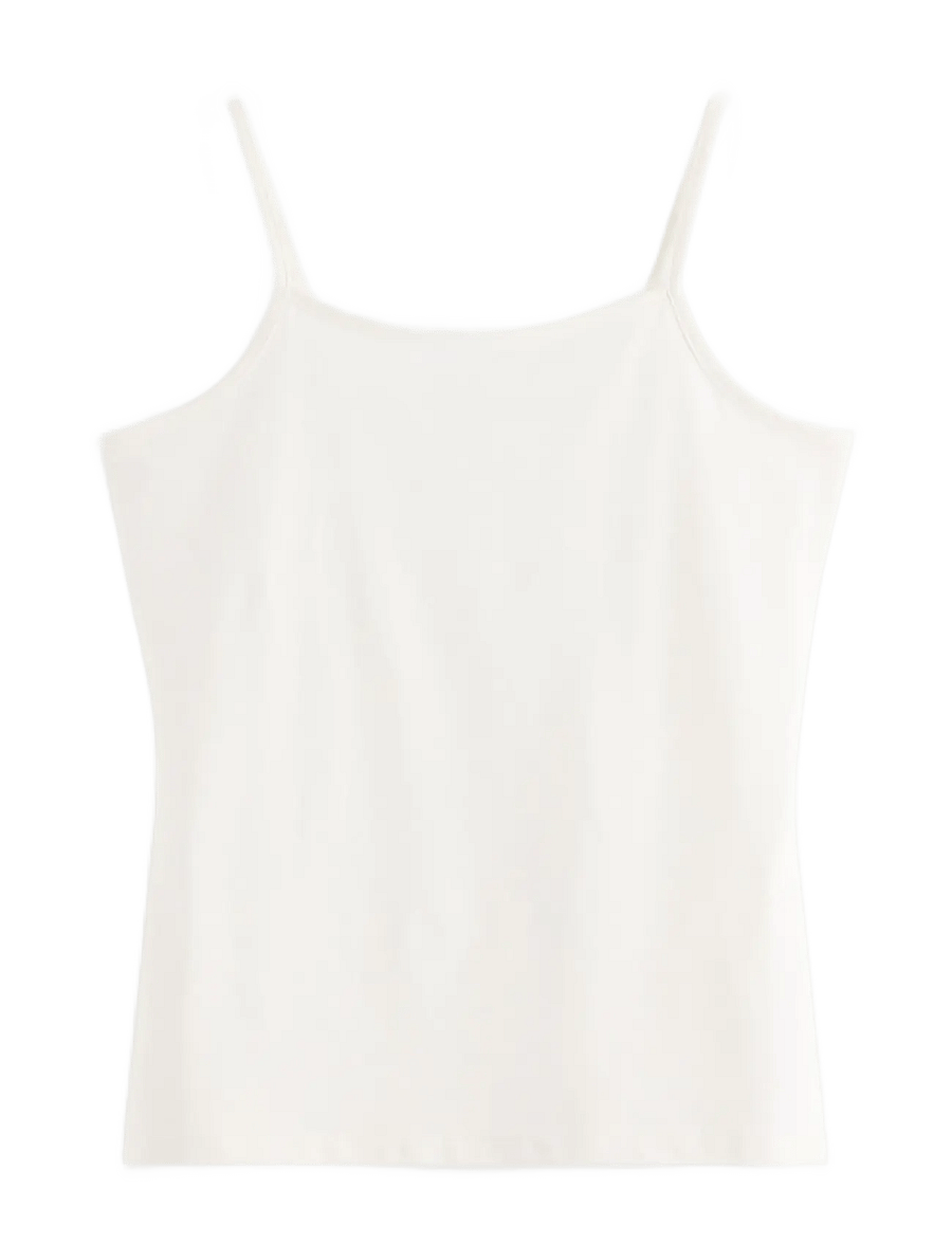 Lindex - Top strap tank top - tanktops - off white - 1