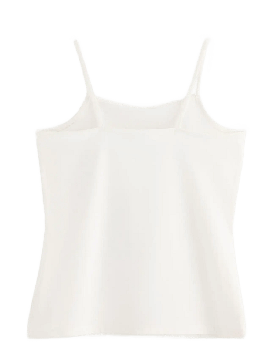 Lindex - Top strap tank top - tanktops - off white - 2